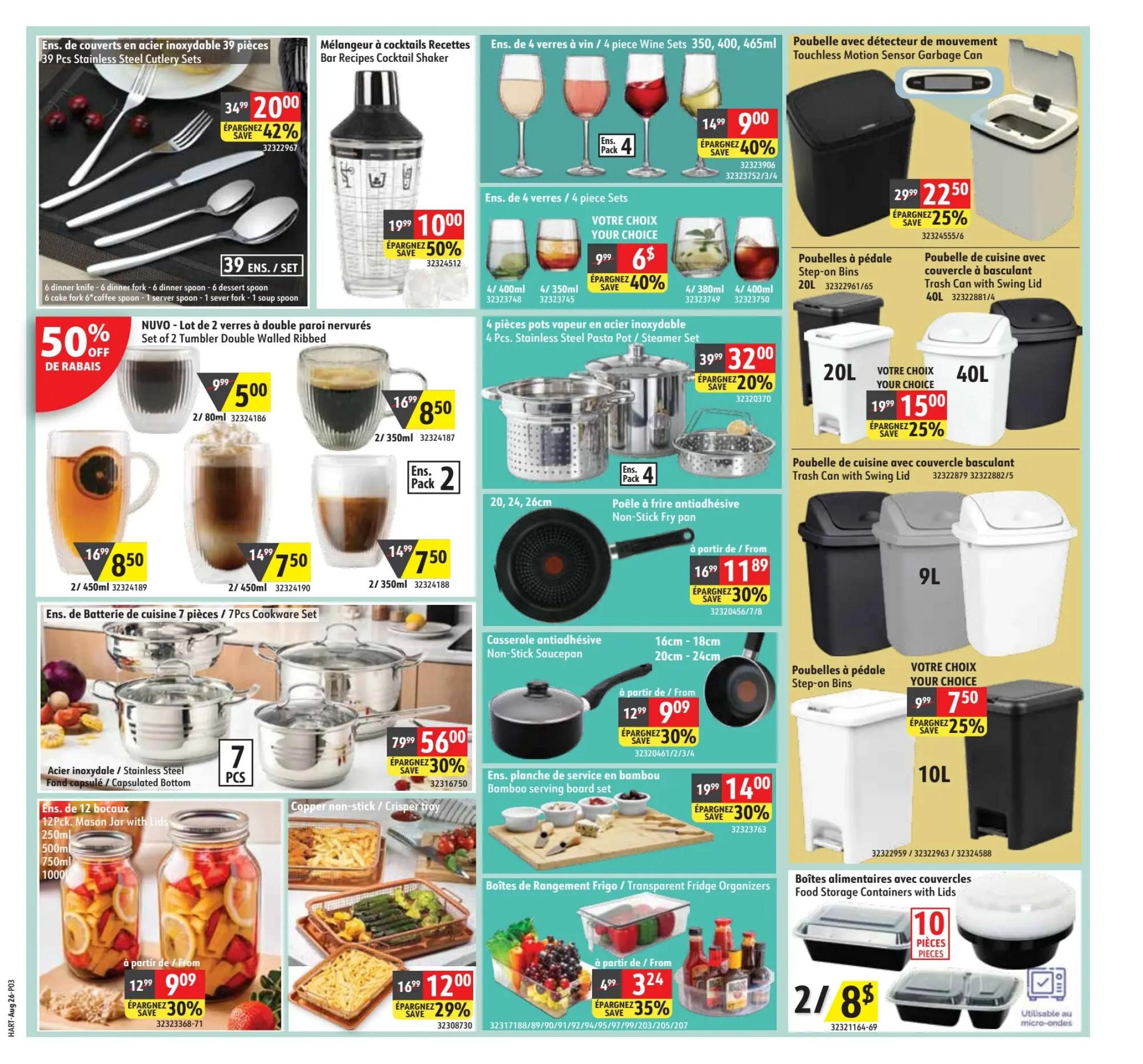 Hart Stores Flyer August 26 to September 1