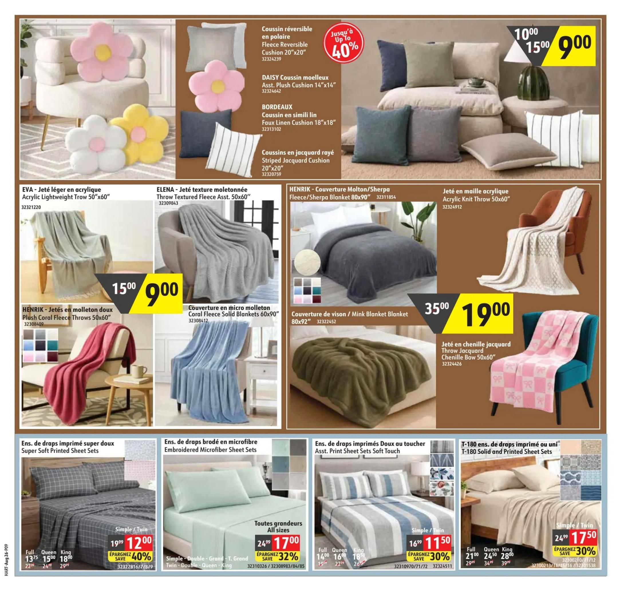 Hart Stores Flyer August 26 to September 1