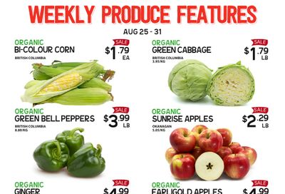 Pomme Natural Market Weekly Produce Flyer August 25 to 31