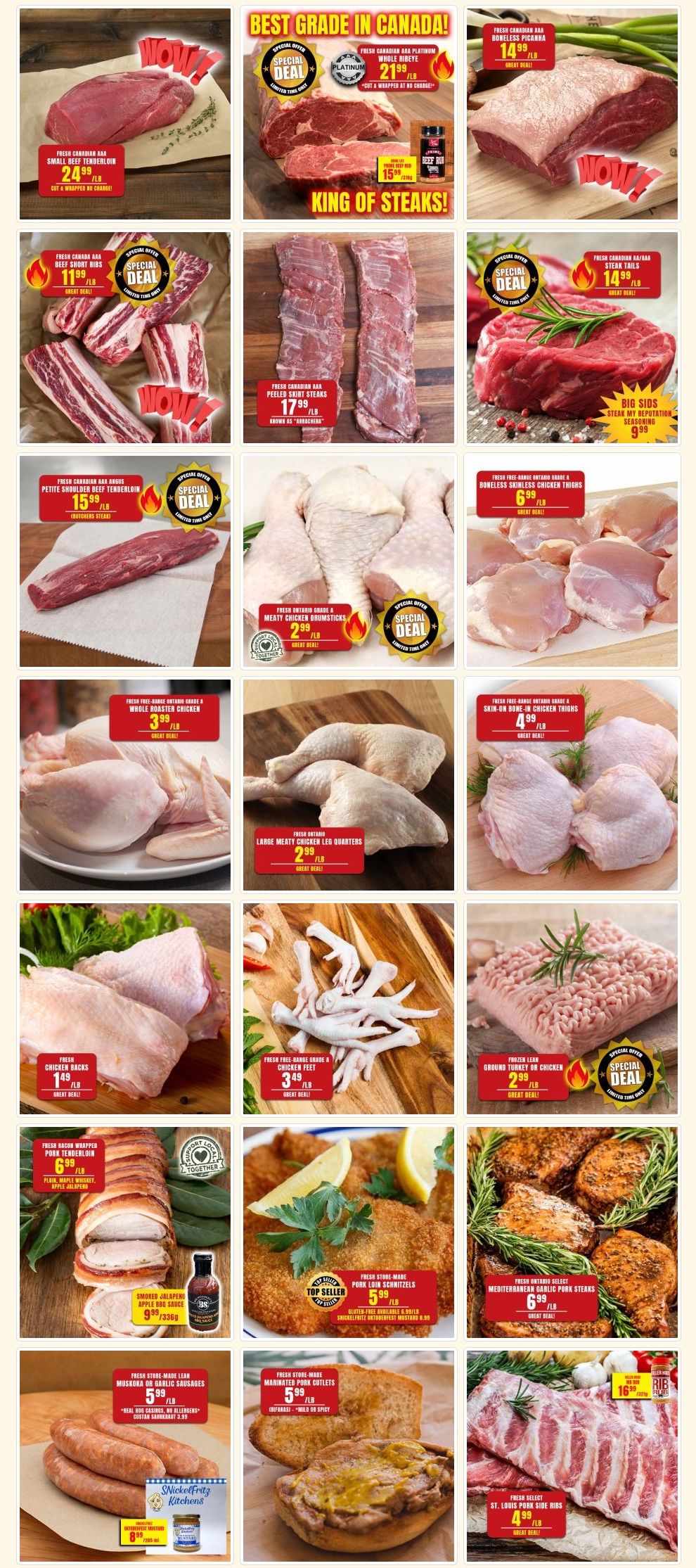 Robert's Quality Fresh Meats Flyer August 24 to 30