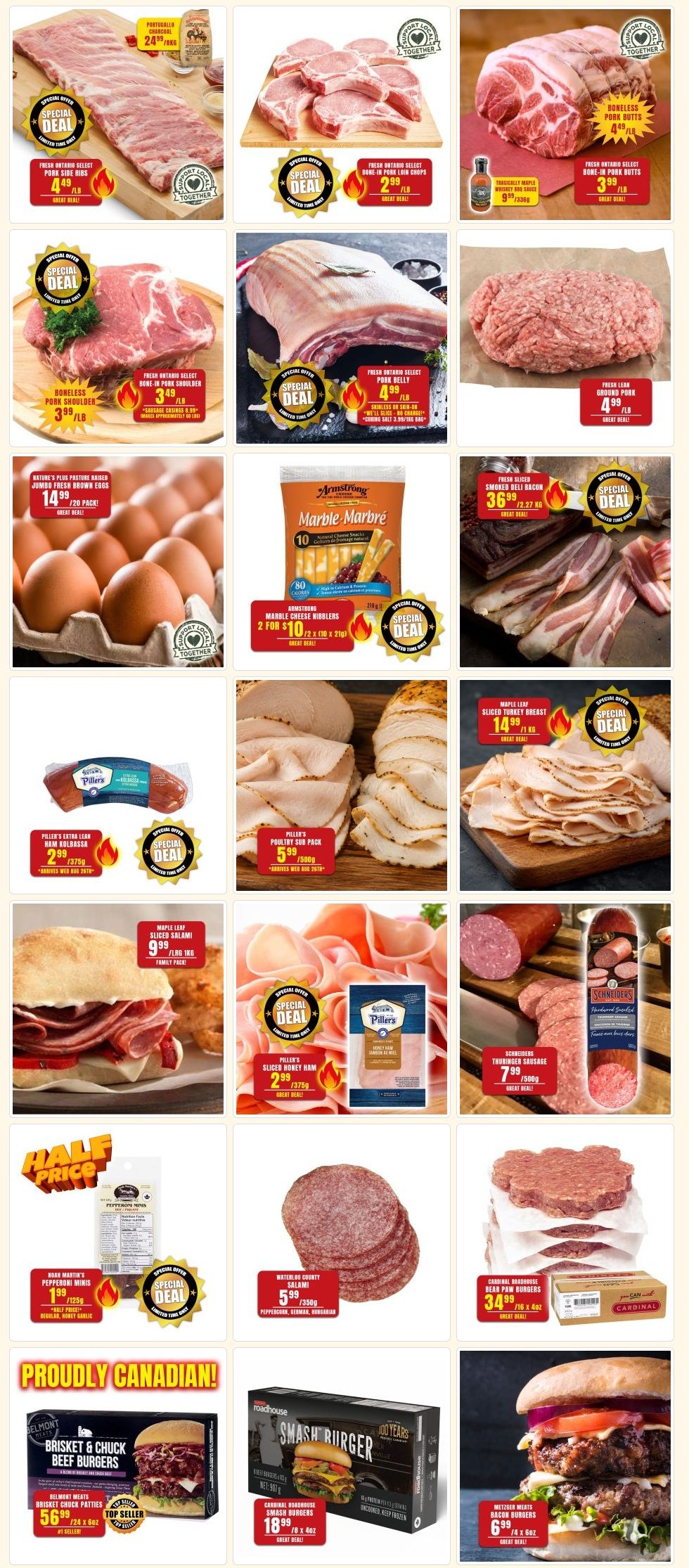 Robert's Quality Fresh Meats Flyer August 24 to 30