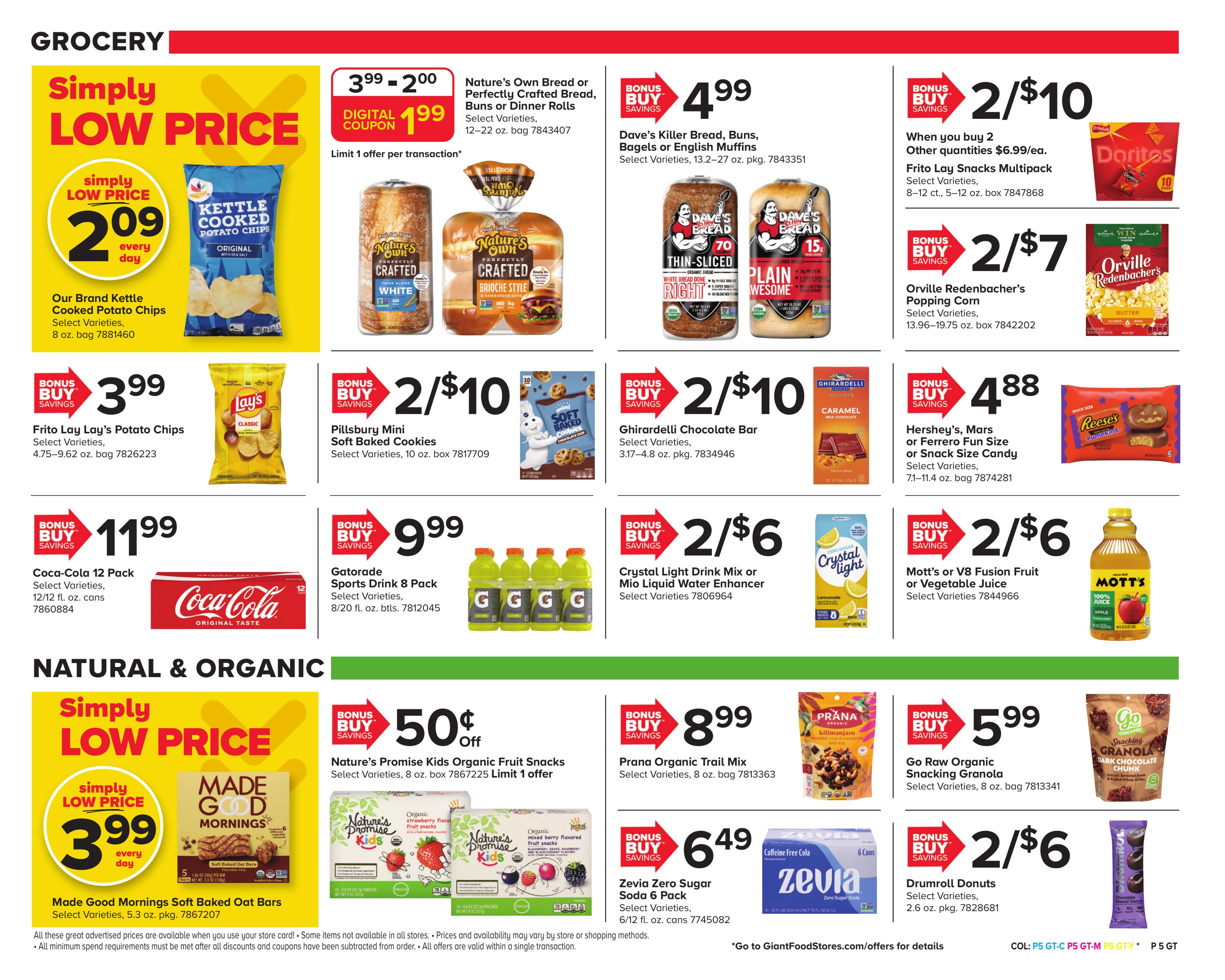 Giant Food Stores (Philadelphia Area, PA) Weekly Ad August 21 - 27, 2026