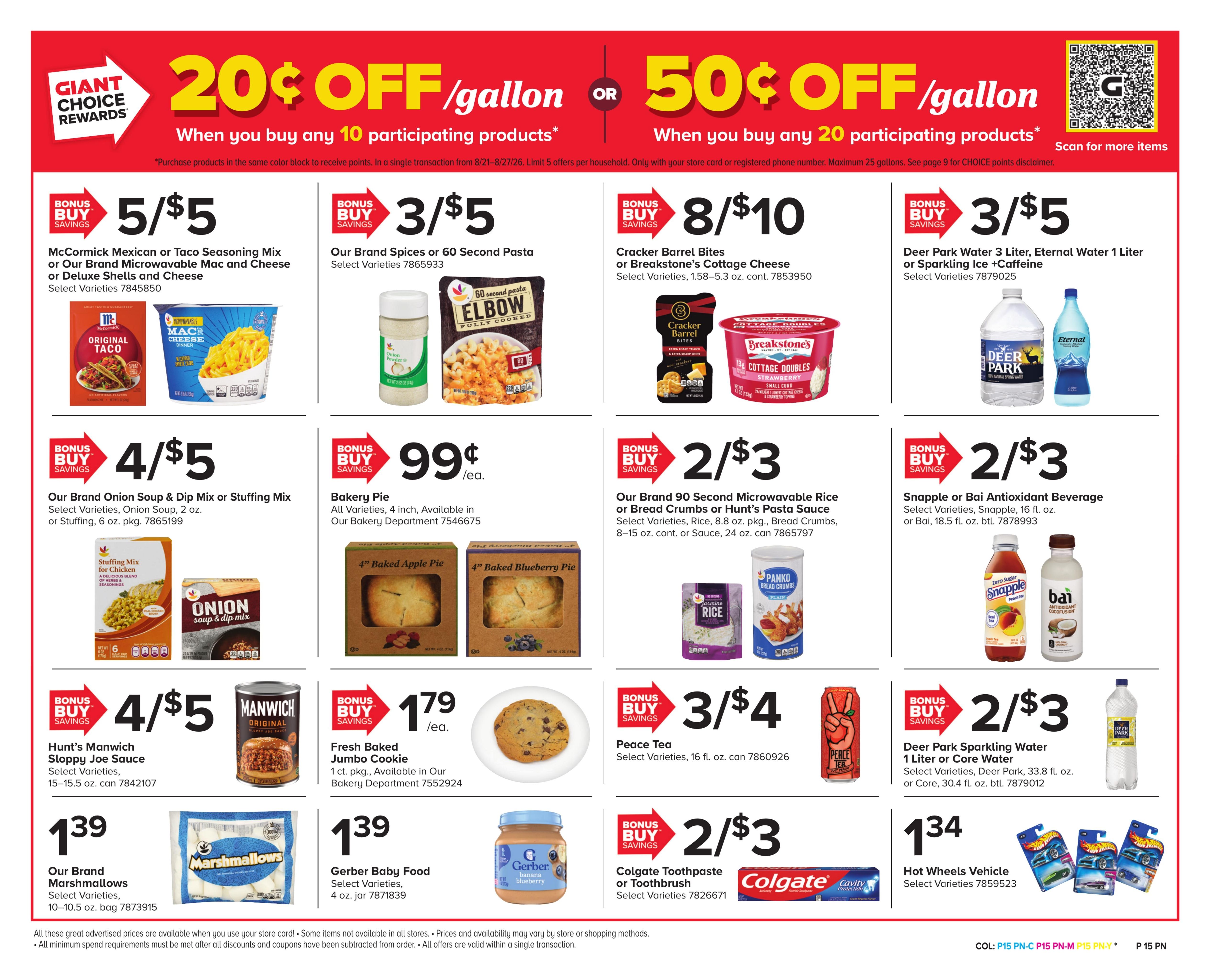 Giant Food Stores (Philadelphia Area, PA) Weekly Ad August 21 - 27, 2026