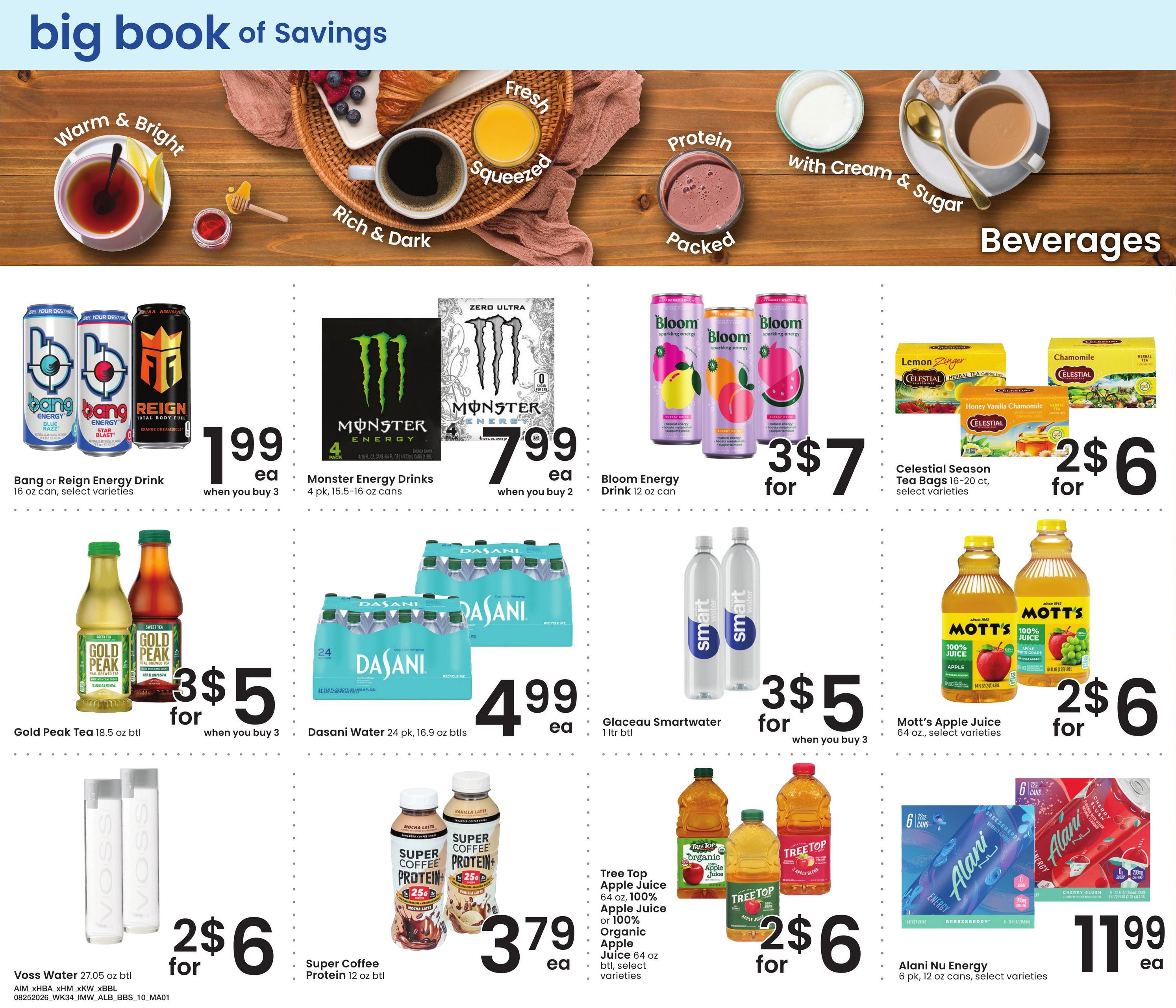 Albertsons (Aberdeen Area, ID) Big Book of Savings Weekly Ad August 25 - September 28, 2026