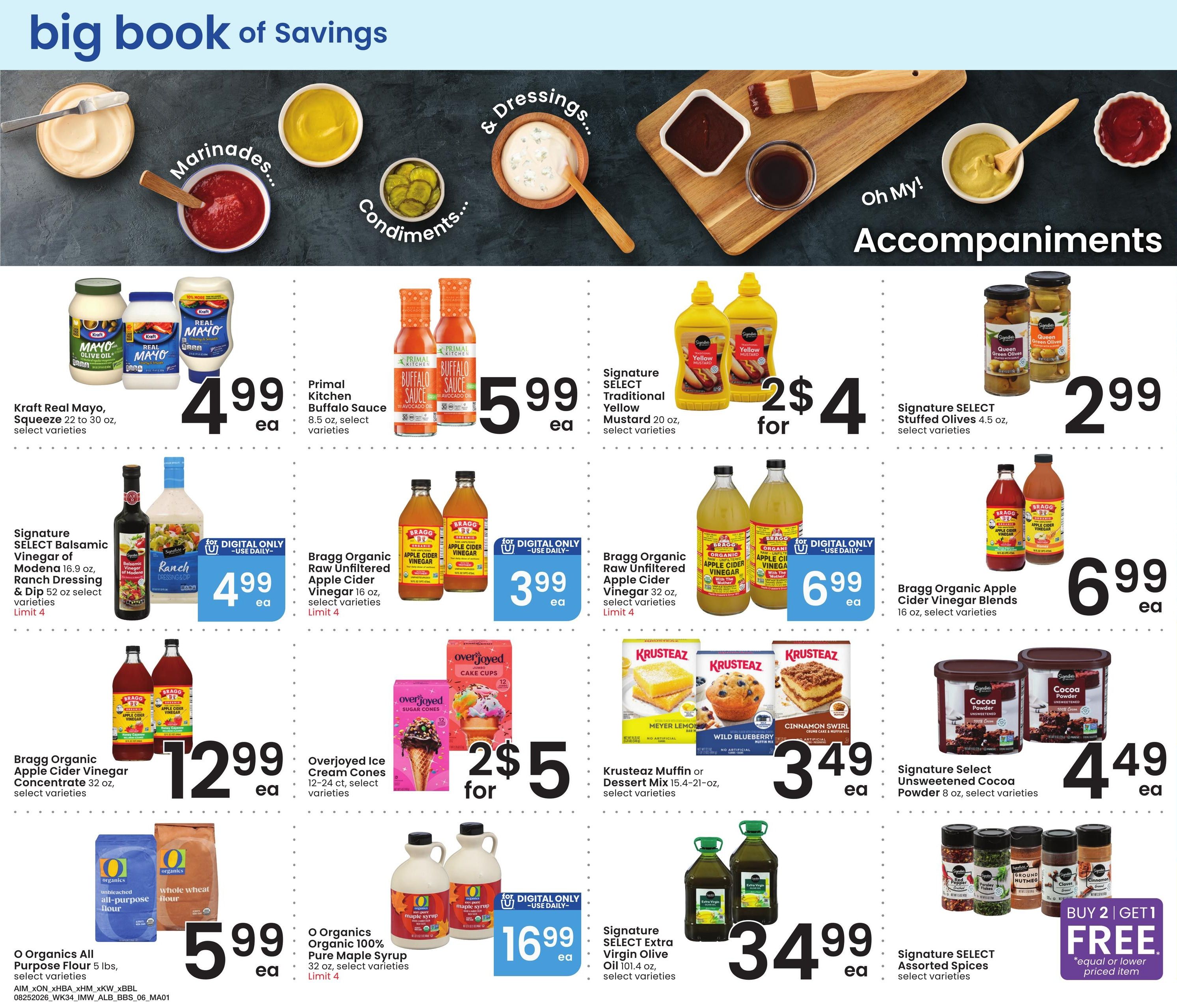 Albertsons (Aberdeen Area, ID) Big Book of Savings Weekly Ad August 25 - September 28, 2026