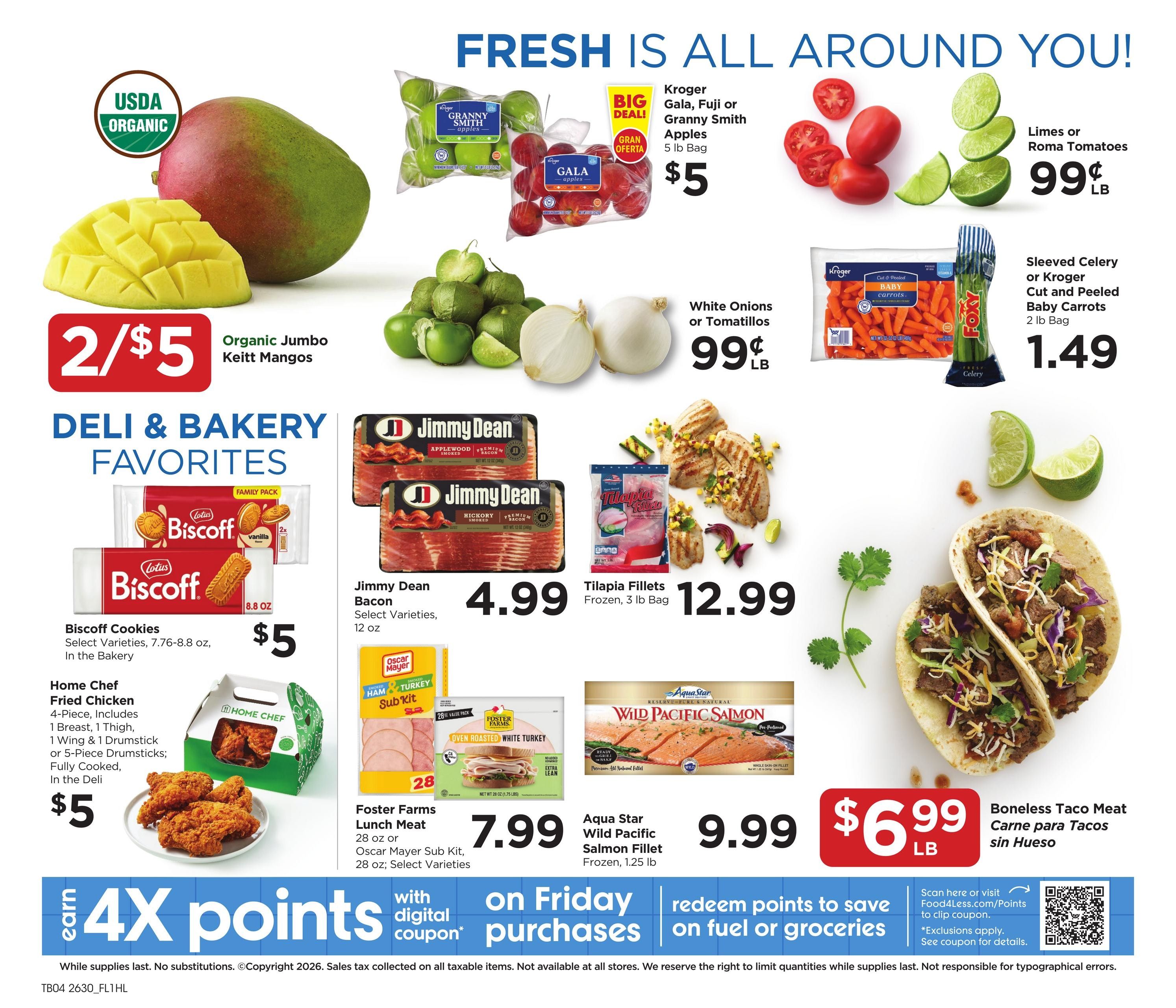 Food 4 Less (CA) California Weekly Ad August 26 - September 1, 2026