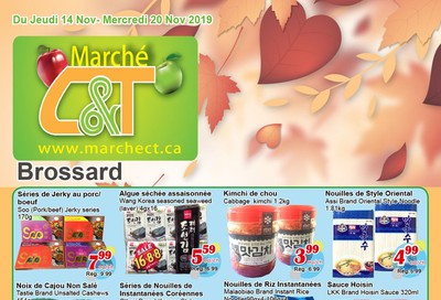 Marche C&T (Brossard) Flyer November 14 to 20