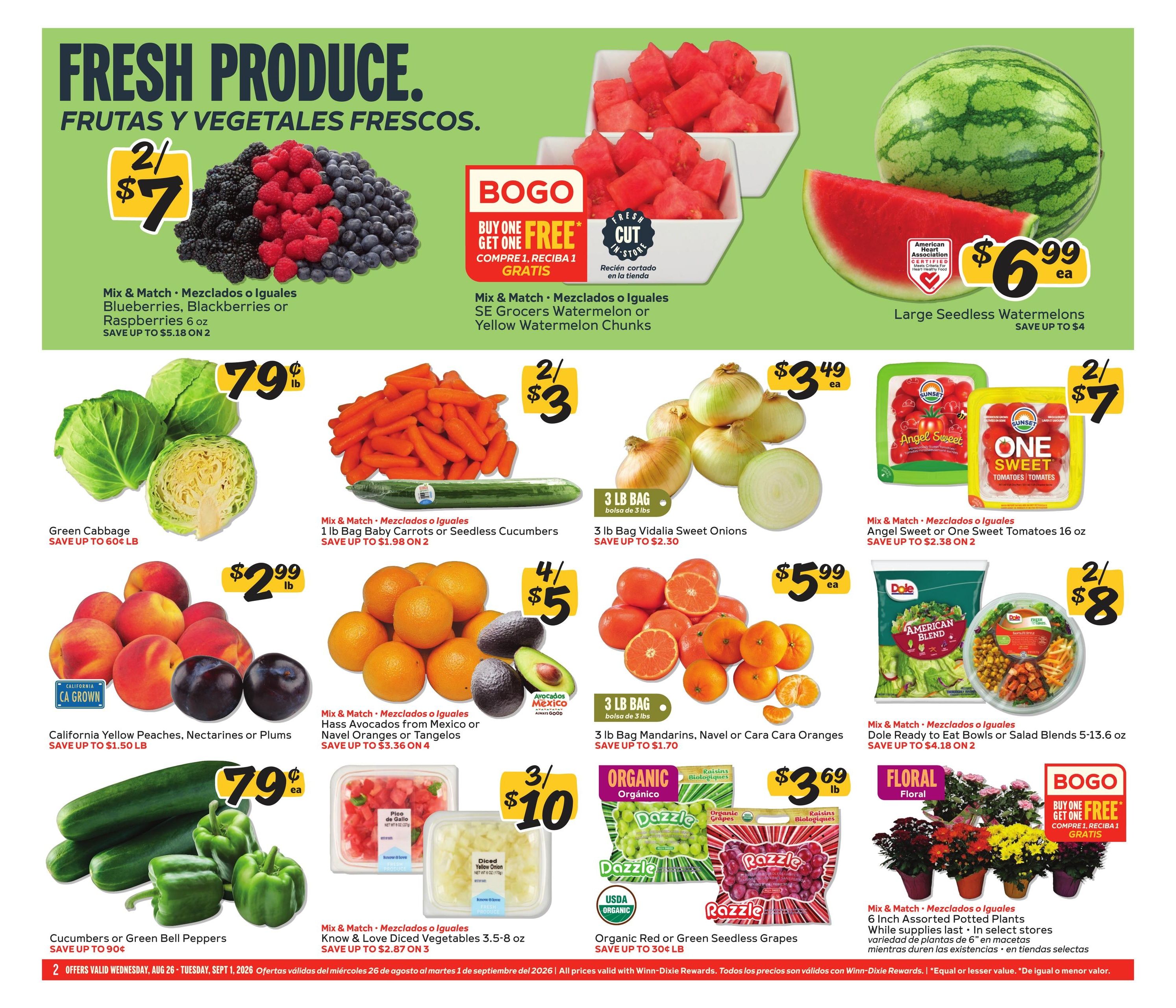 Winn-Dixie (Boca Raton Area, FL) Weekly Ad August 26 - September 1, 2026