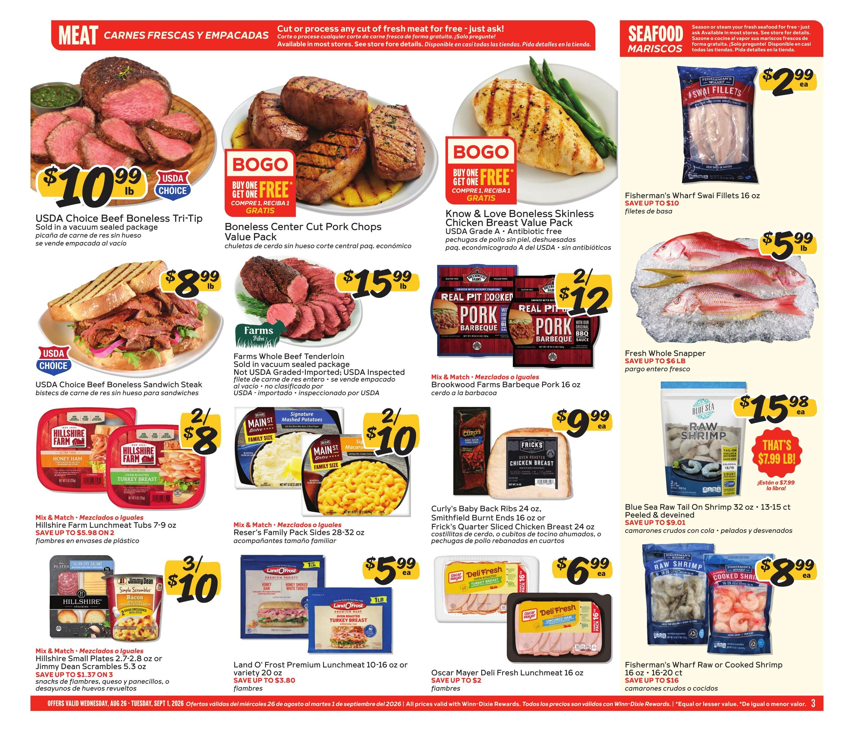 Winn-Dixie (Boca Raton Area, FL) Weekly Ad August 26 - September 1, 2026