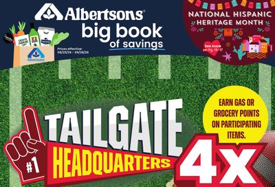 Albertsons (Epping Area, ND) Big Book of Savings Weekly Ad August 25 - September 28, 2026