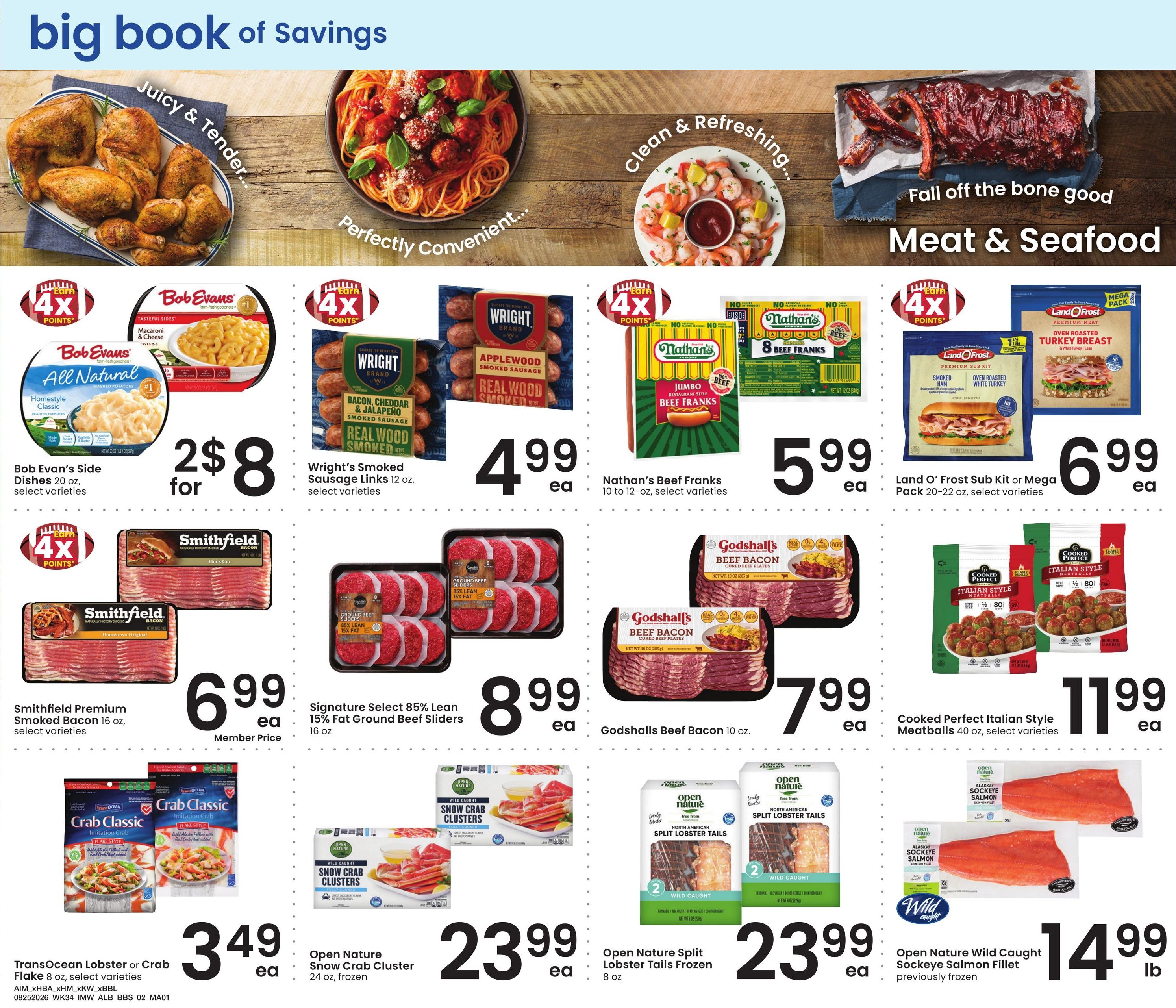 Albertsons (Epping Area, ND) Big Book of Savings Weekly Ad August 25 - September 28, 2026