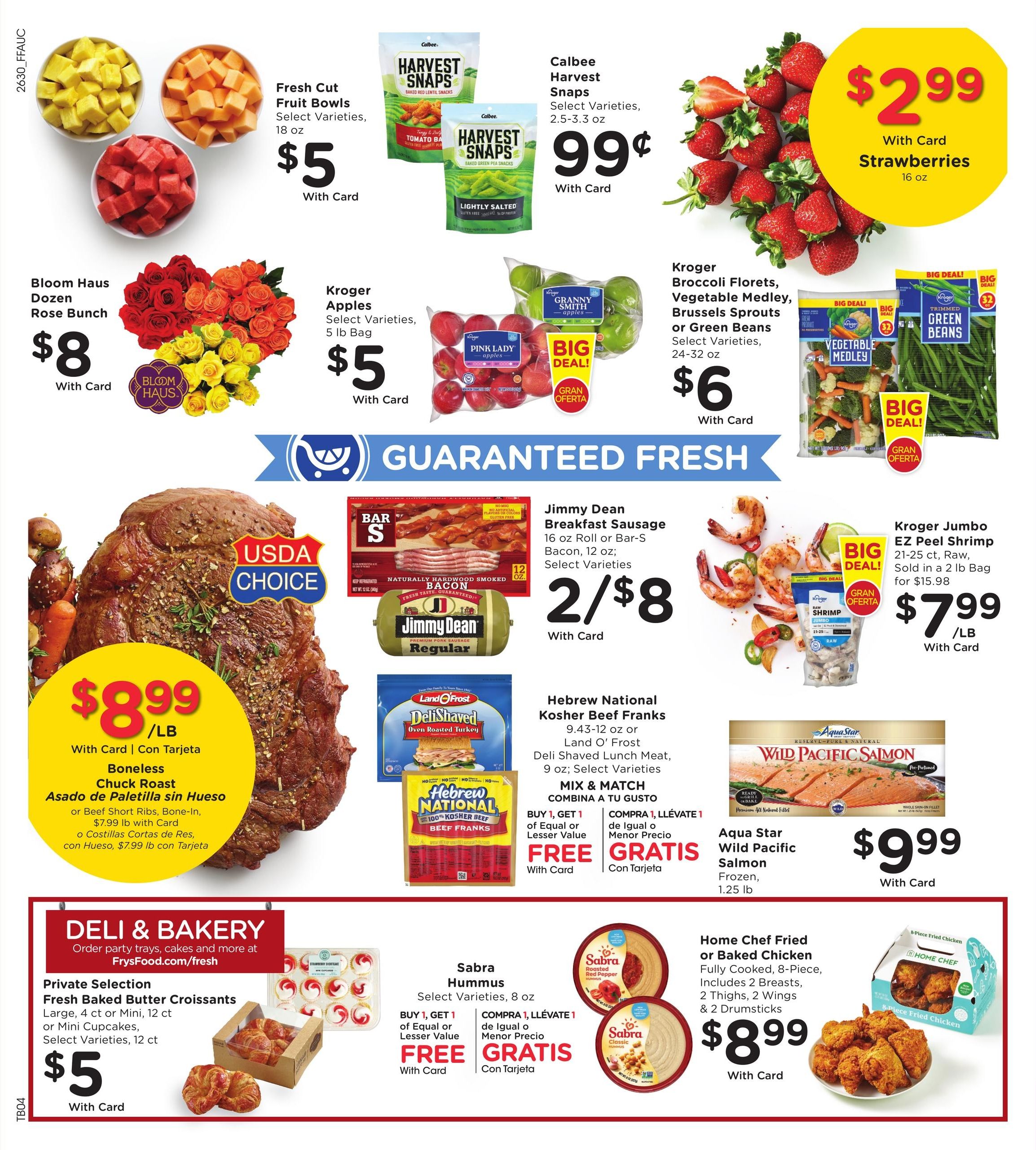 Fry's Food Stores (Avondale Area, AZ) Weekly Ad August 26 - September 1, 2026