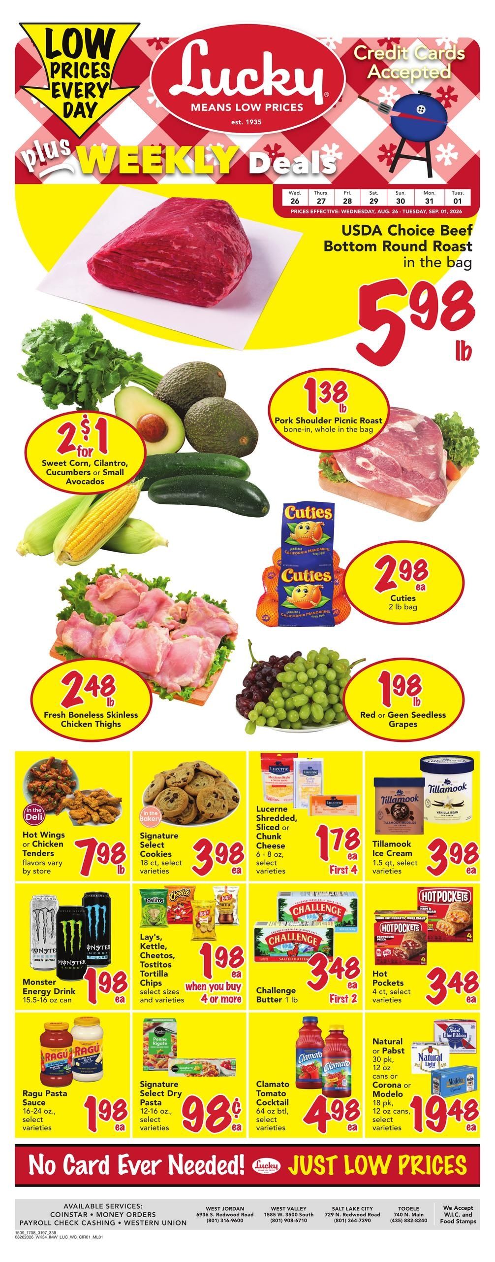Lucky Weekly Ad August 26 - September 1, 2026