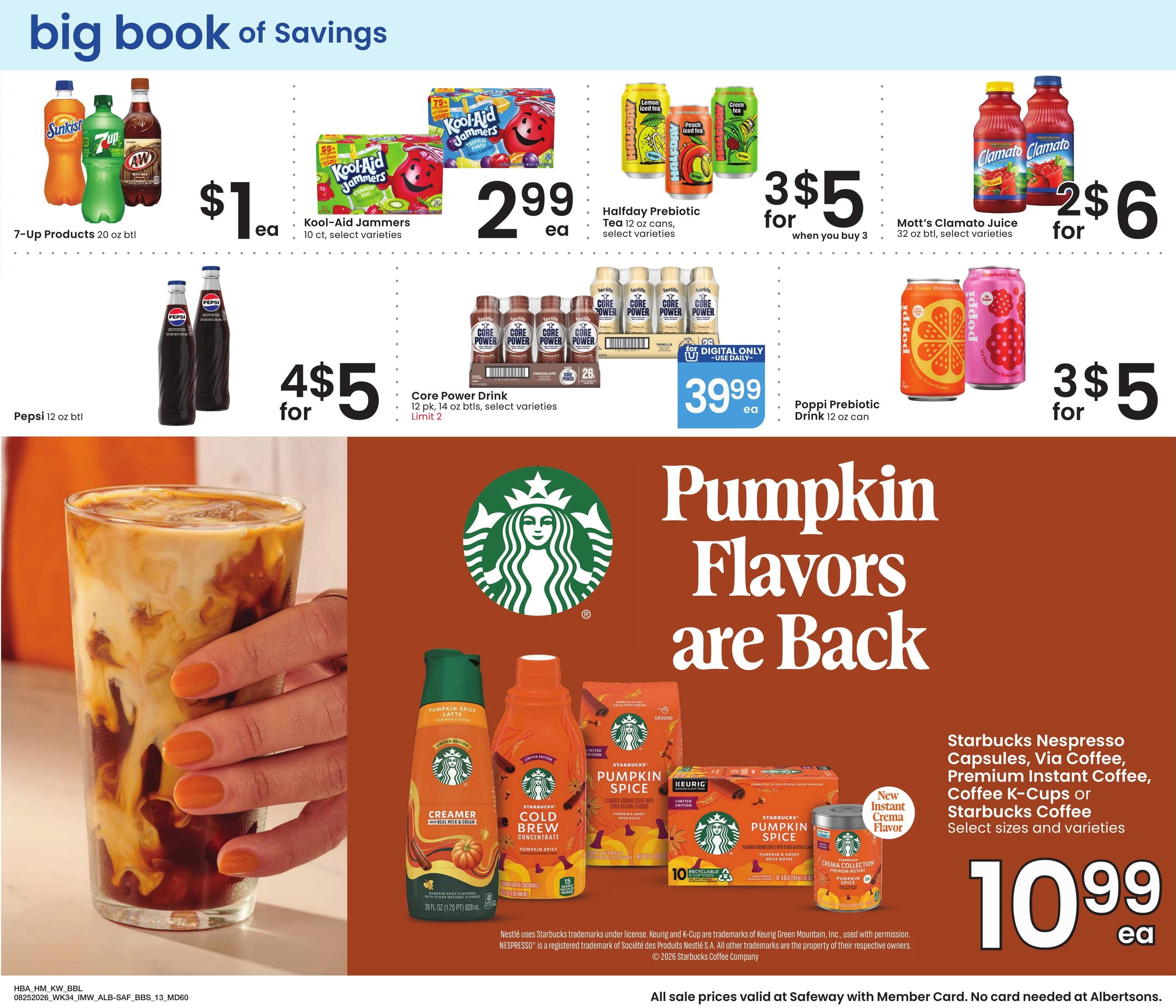 Albertsons (MT) Big Book of Savings Weekly Ad August 25 - September 28, 2026