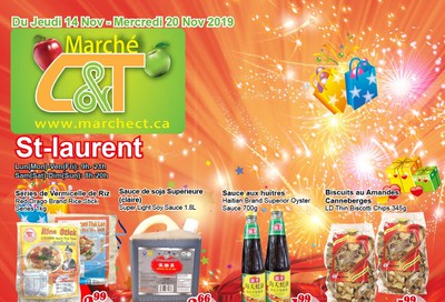 Marche C&T (St. Laurent) Flyer November 14 to 20