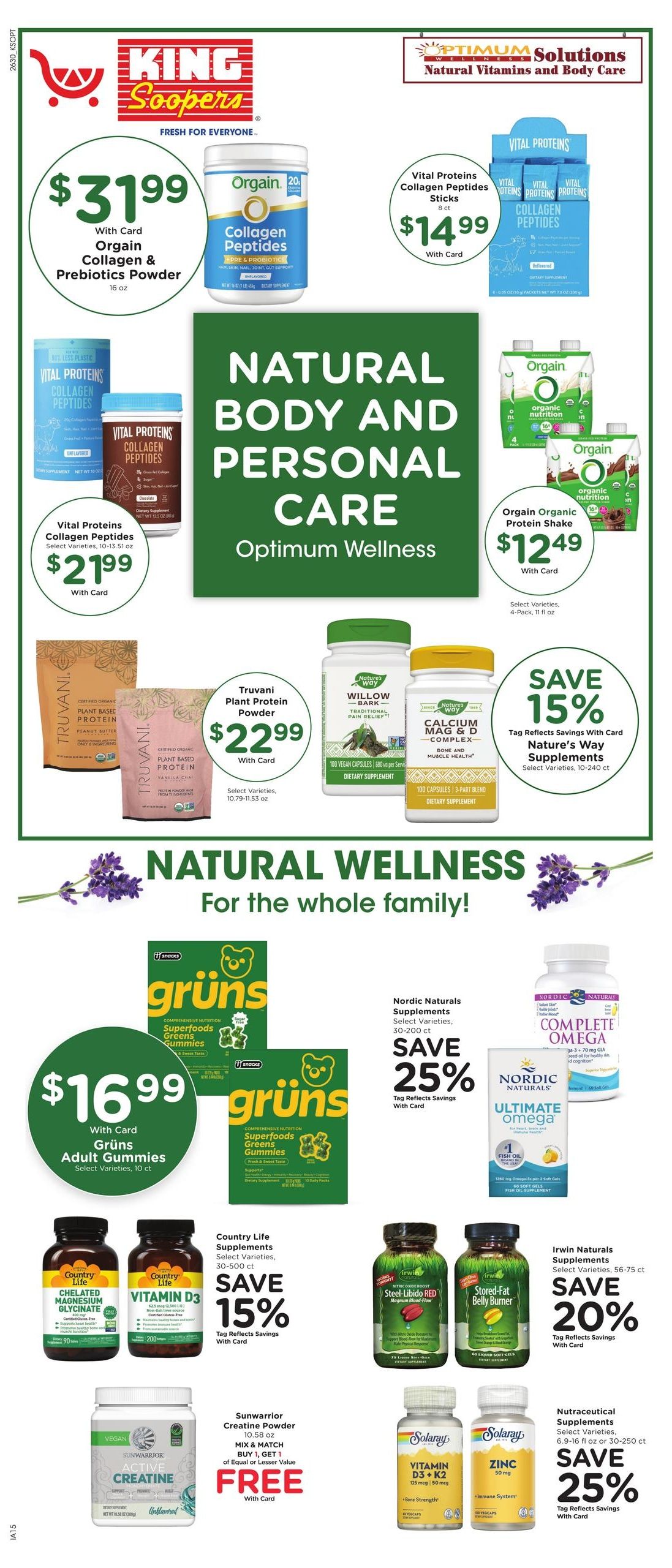 King Soopers (Denver Area, CO) Weekly Ad August 26 - September 1, 2026