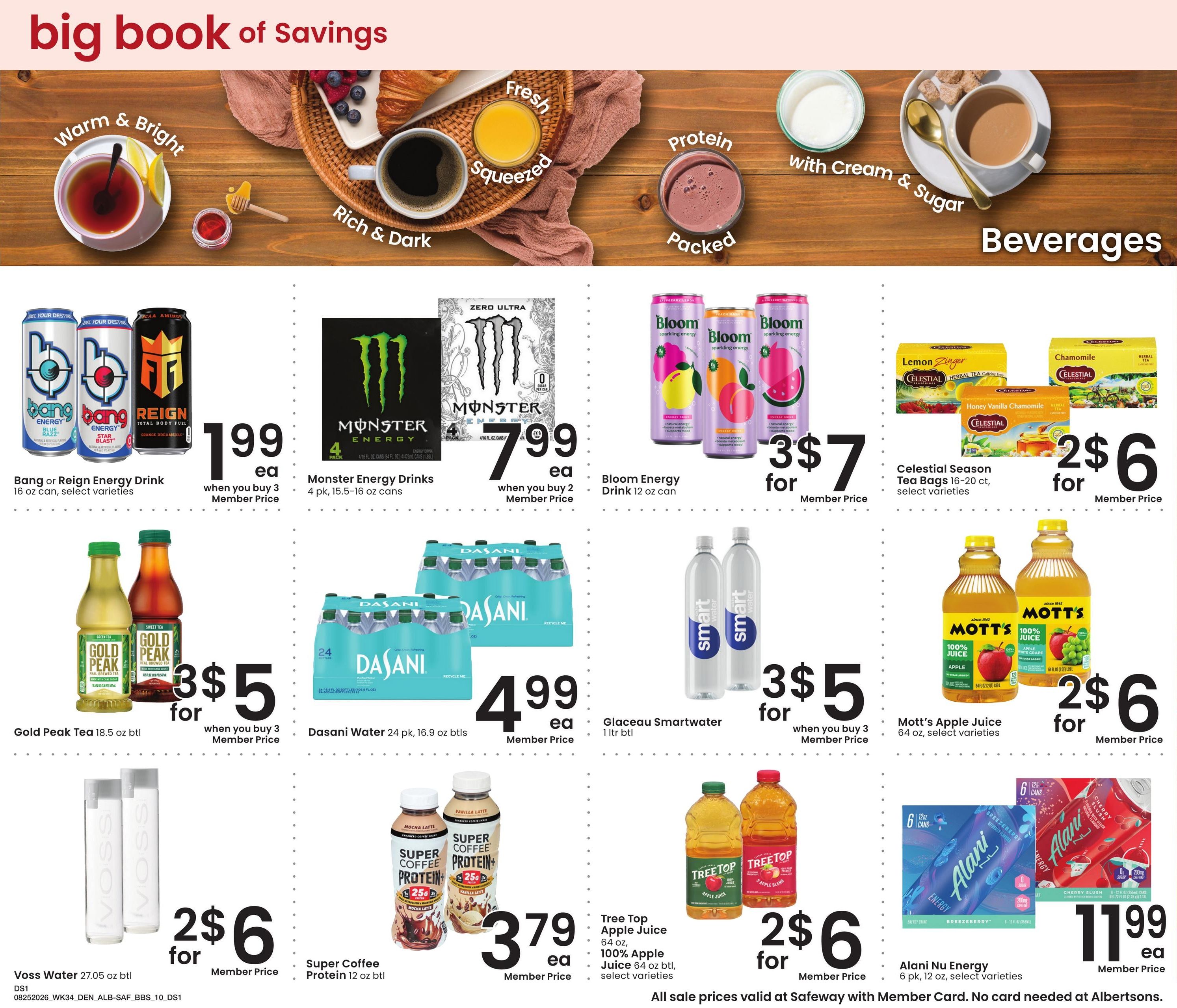 Albertsons (CO, WY) Big Book of Savings Weekly Ad August 25 - September 28, 2026