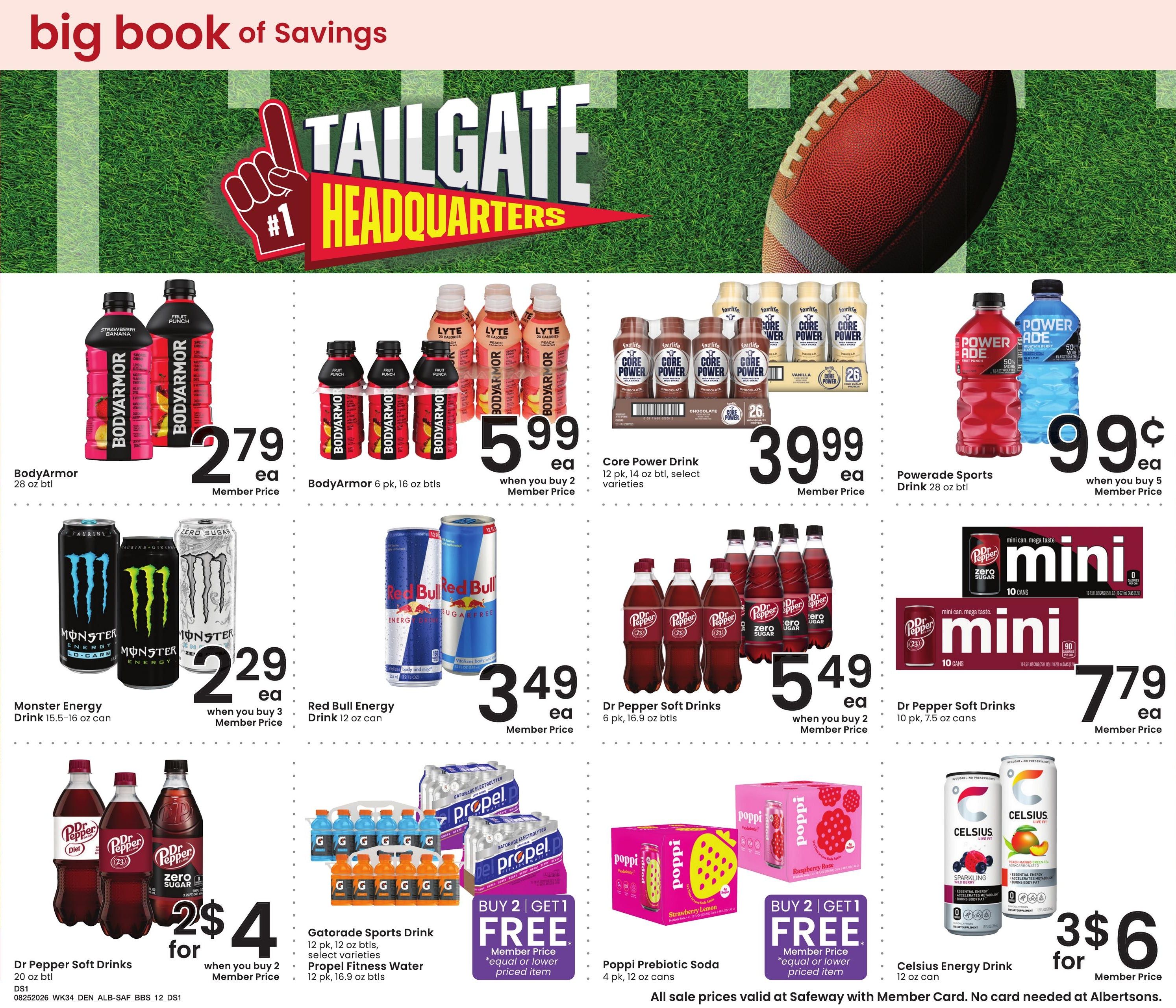 Albertsons (CO, WY) Big Book of Savings Weekly Ad August 25 - September 28, 2026