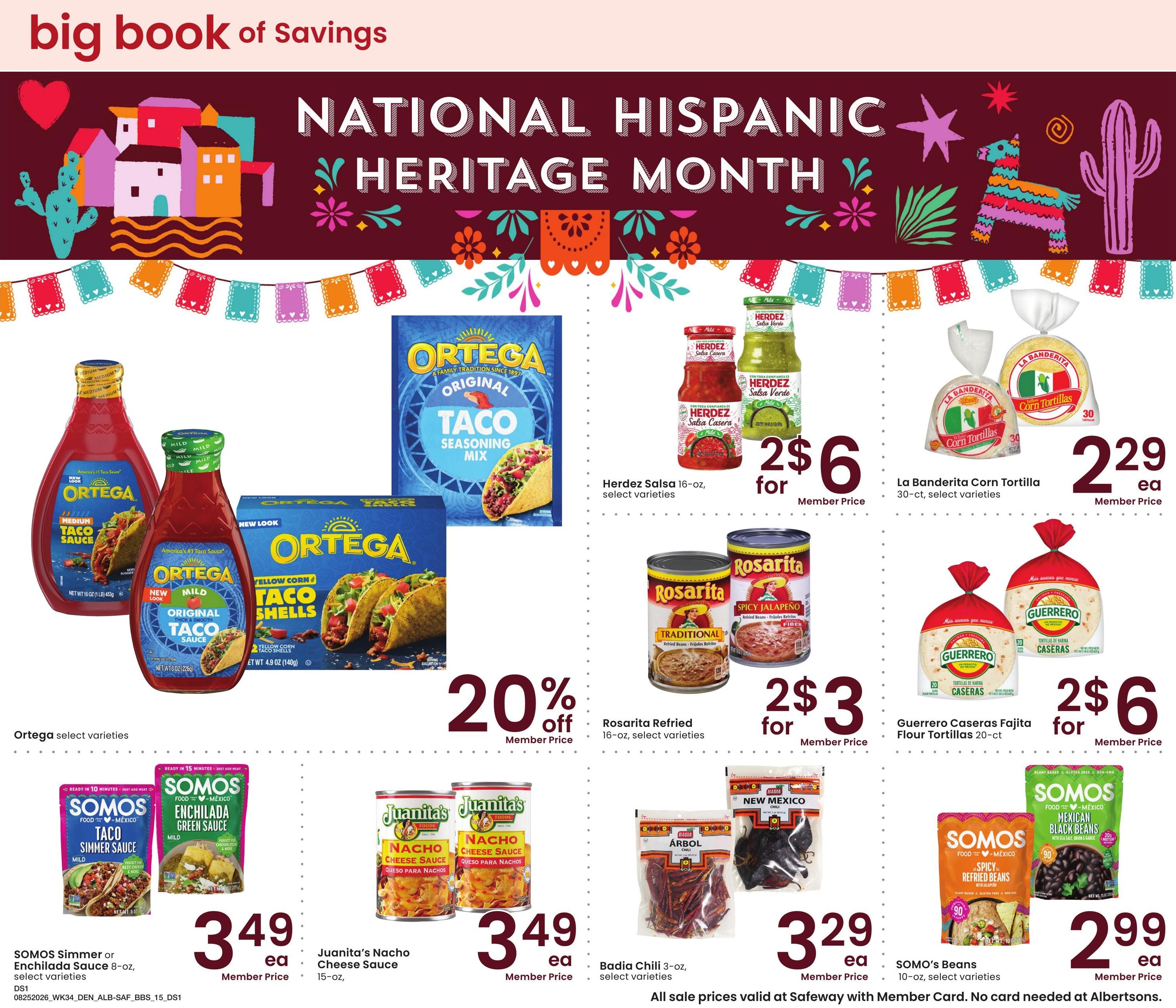Albertsons (CO, WY) Big Book of Savings Weekly Ad August 25 - September 28, 2026