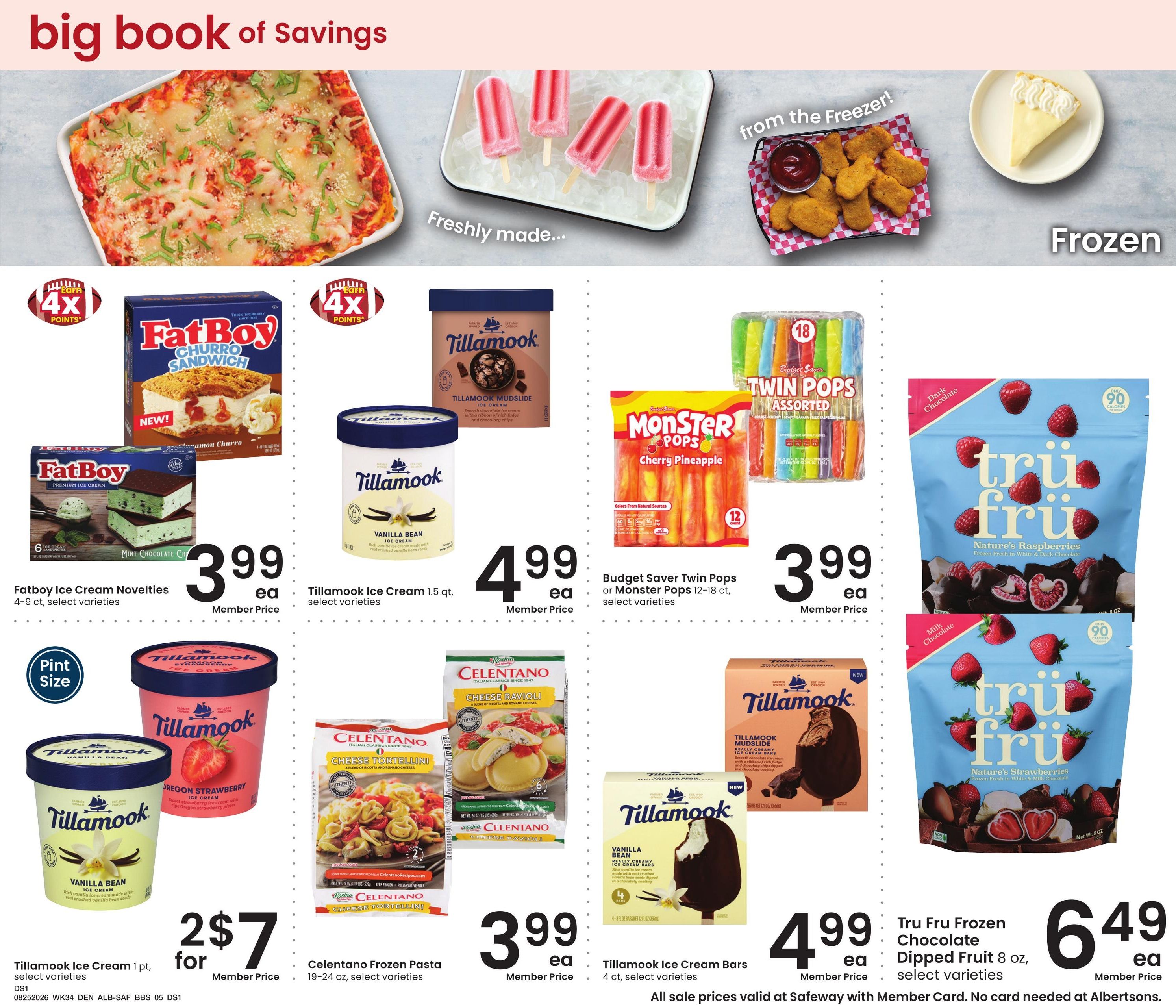 Albertsons (CO, WY) Big Book of Savings Weekly Ad August 25 - September 28, 2026