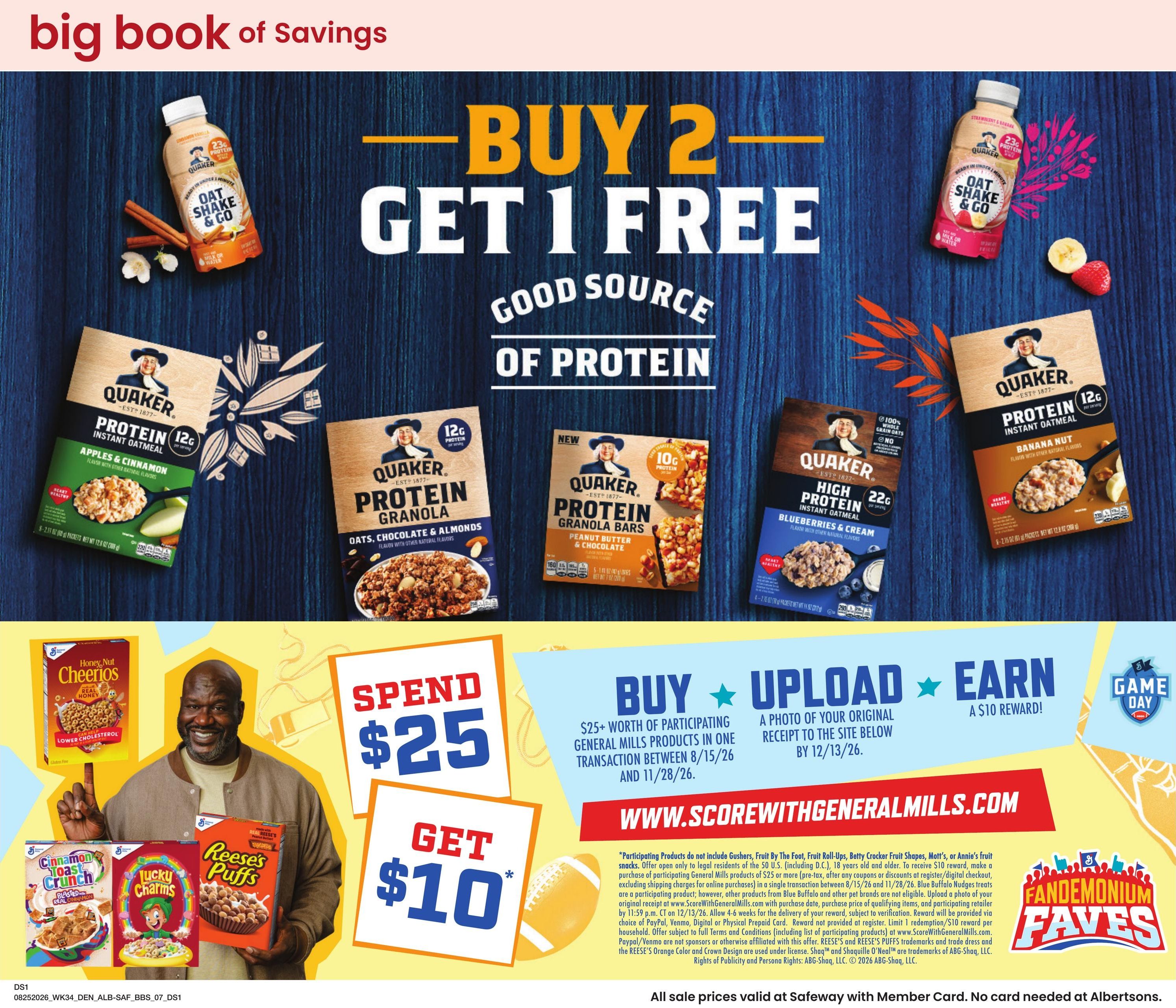 Albertsons (CO, WY) Big Book of Savings Weekly Ad August 25 - September 28, 2026