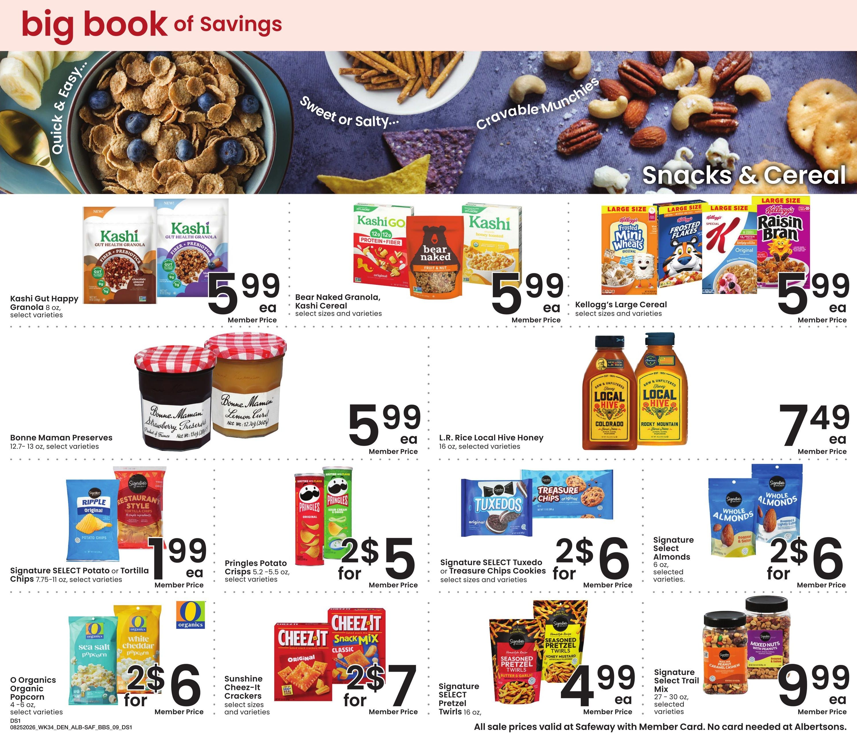 Albertsons (CO, WY) Big Book of Savings Weekly Ad August 25 - September 28, 2026