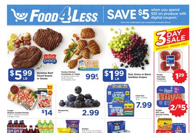 Food 4 Less (Hammond–Schererville Area, IN) Chicago Weekly Ad August 26 - September 1, 2026