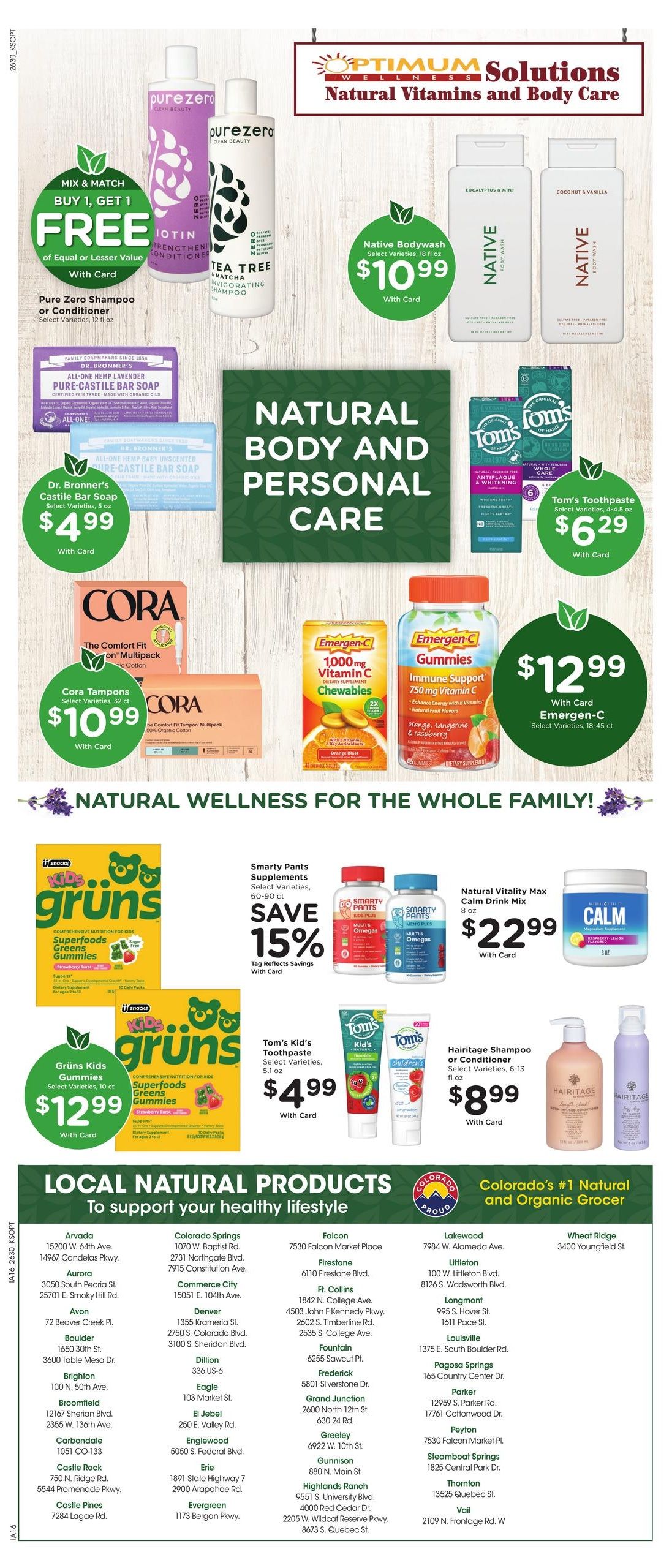 King Soopers (Lakewood Area, CO) Weekly Ad August 26 - September 1, 2026