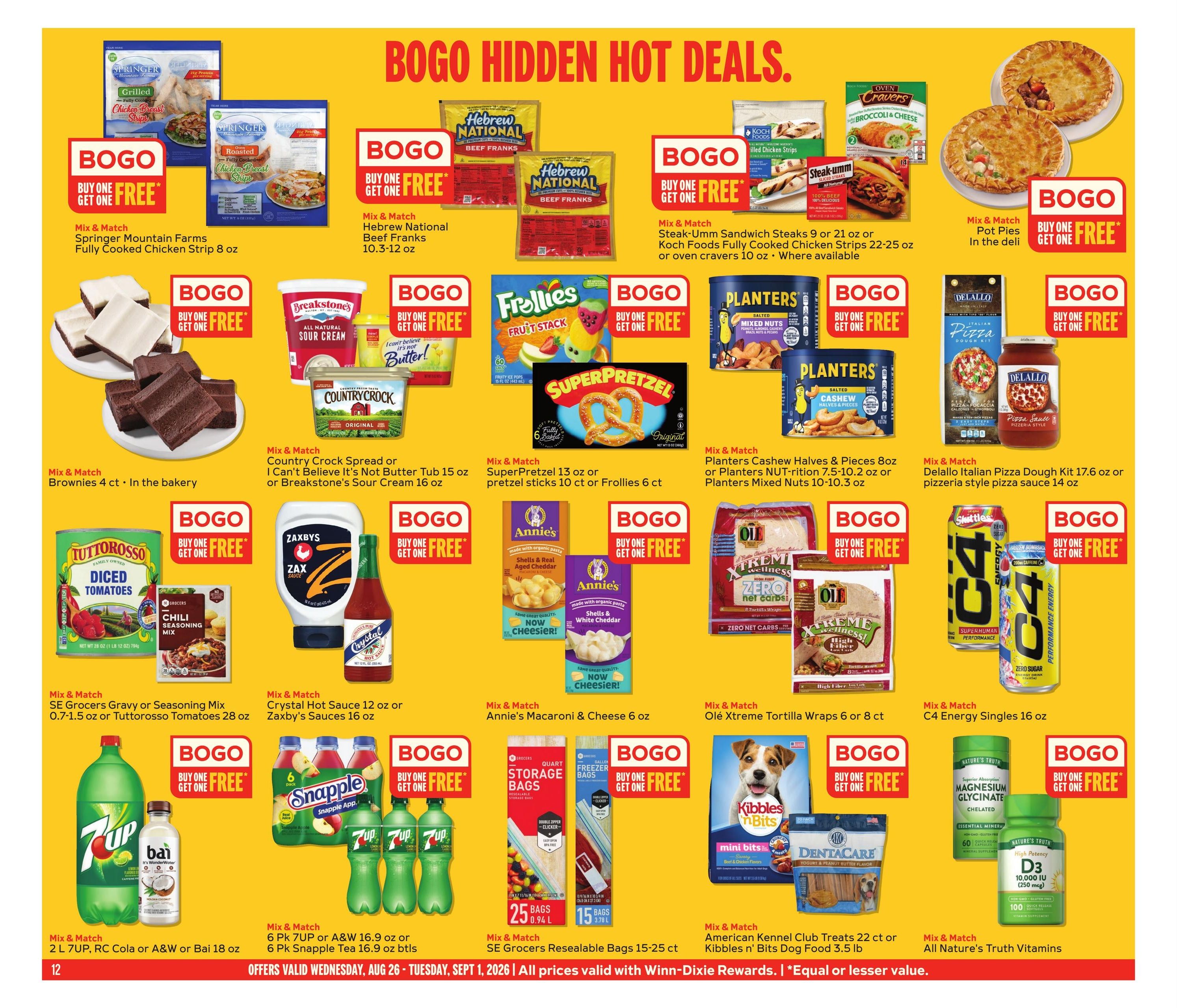 Winn-Dixie (GA) Weekly Ad August 26 - September 1, 2026