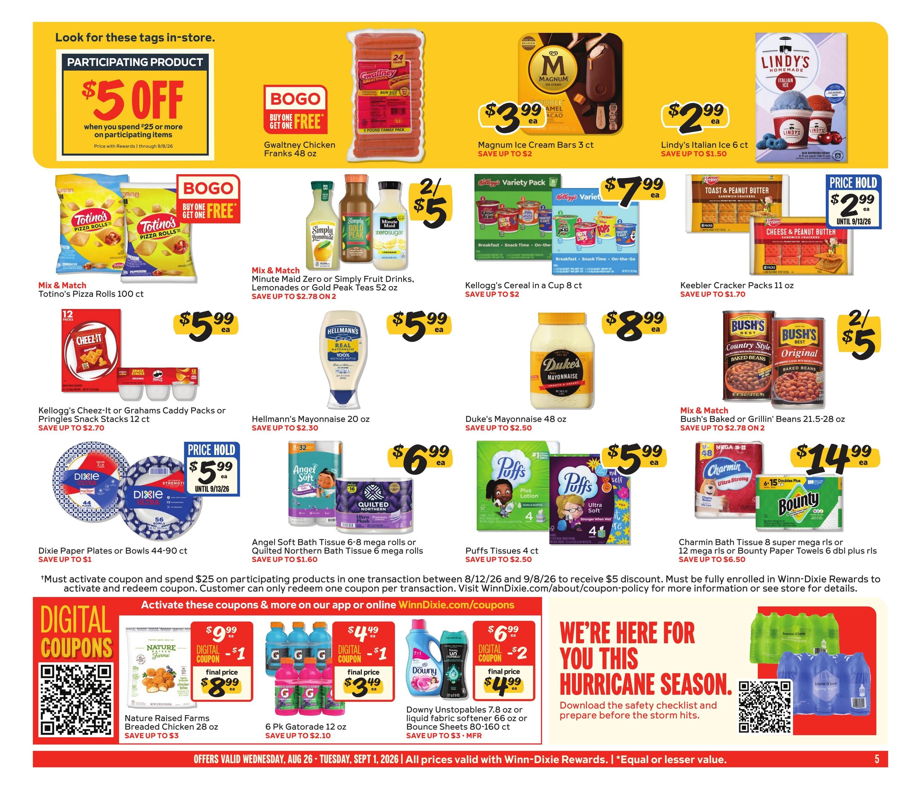 Winn-Dixie (GA) Weekly Ad August 26 - September 1, 2026