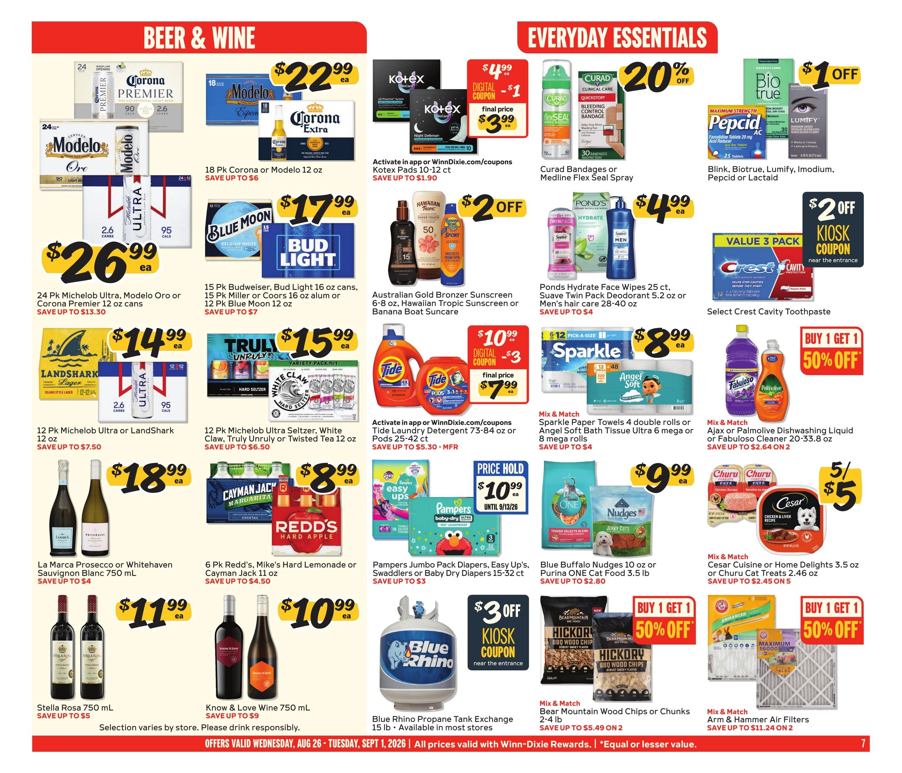 Winn-Dixie (GA) Weekly Ad August 26 - September 1, 2026