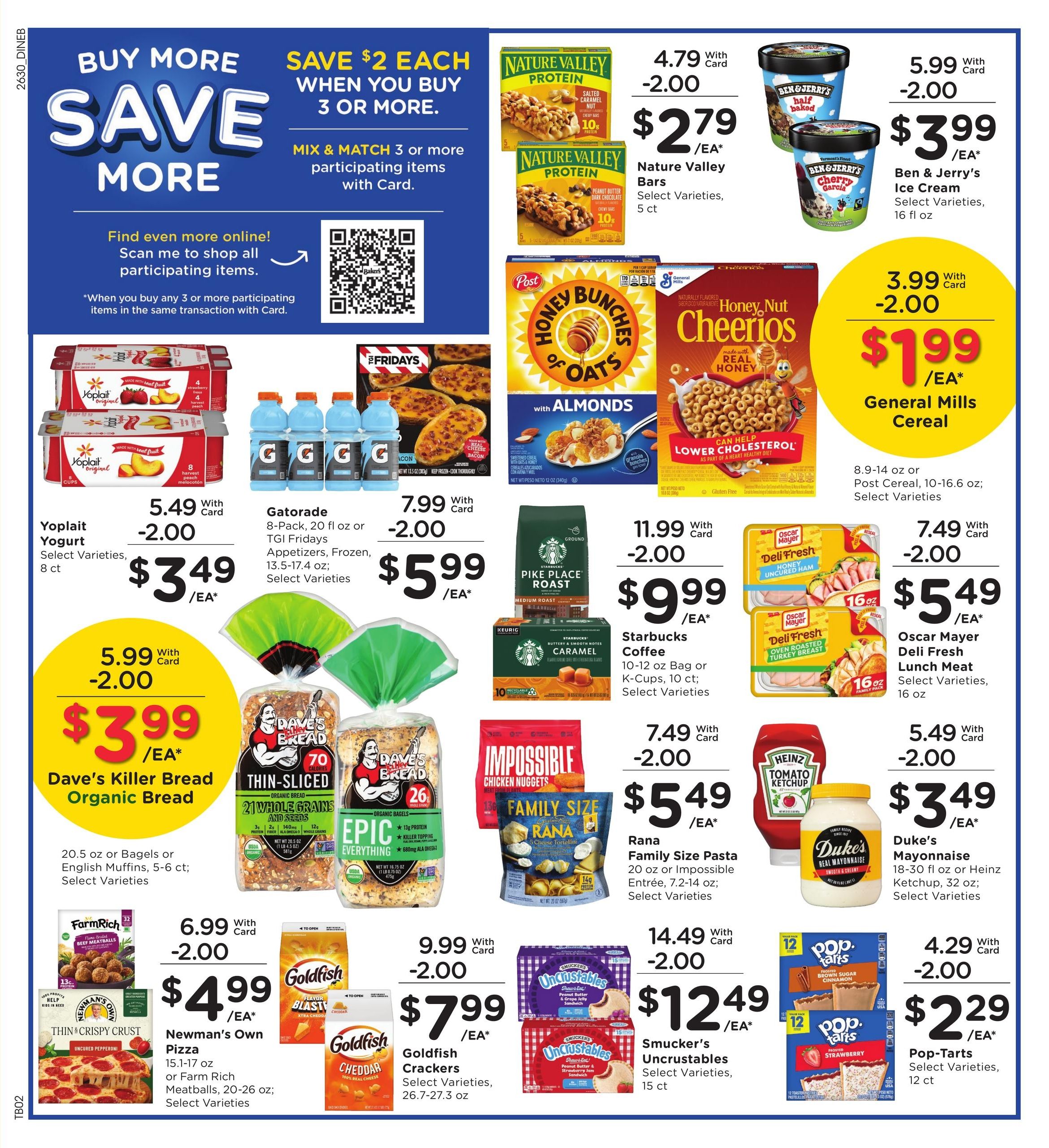 Baker's (Council Bluffs–Underwood Area, IA–NE) Weekly Ad August 26 - September 1, 2026
