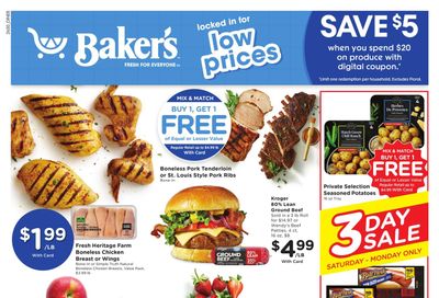 Baker's Weekly Ad August 26 - September 1, 2026