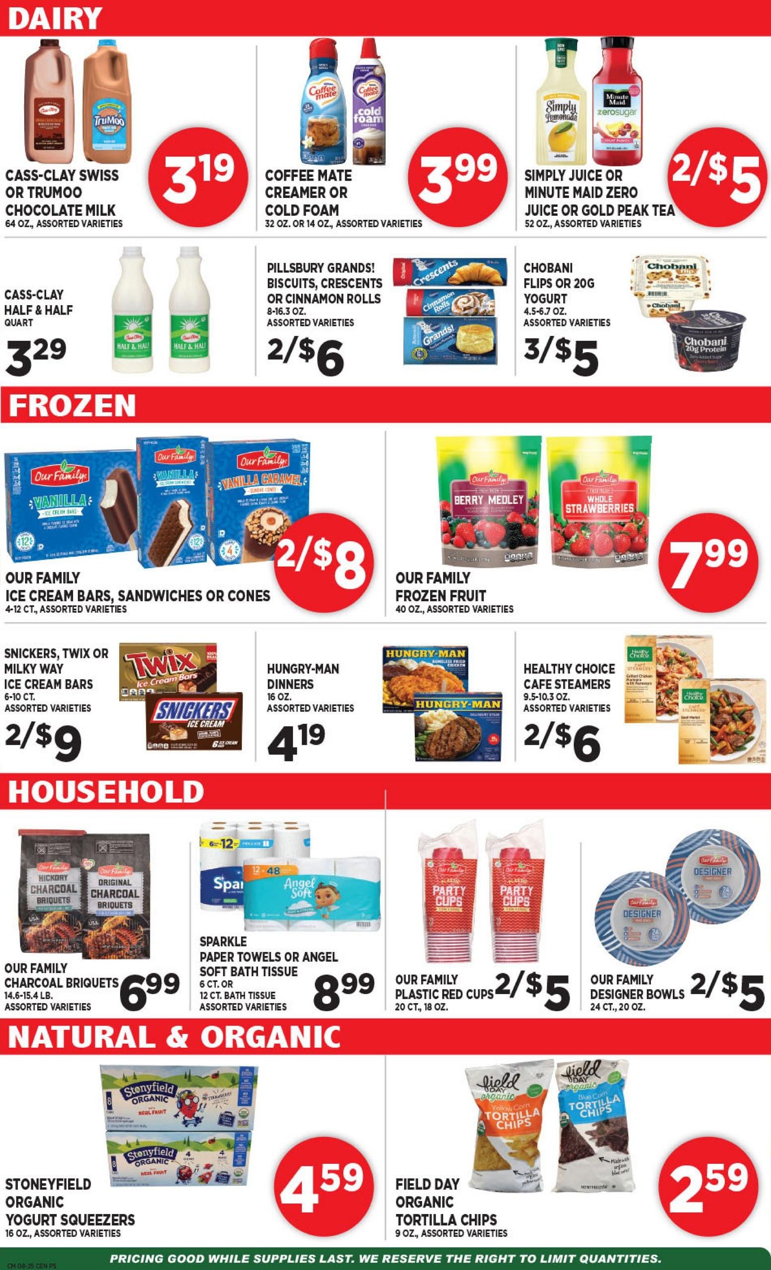 Central Market Weekly Ad August 25 - 31, 2026
