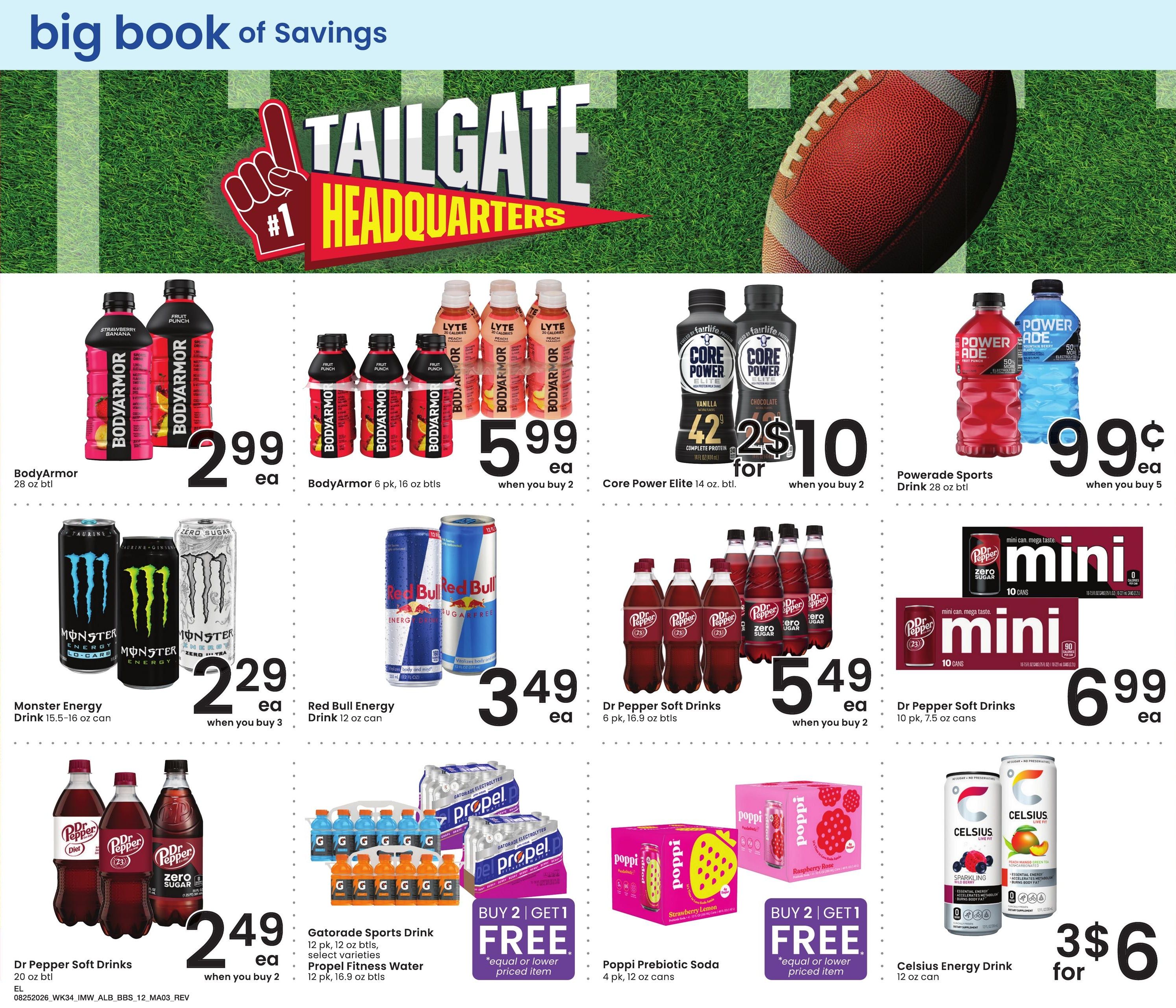 Albertsons (Carlin Area, NV) Big Book of Savings Weekly Ad August 25 - September 28, 2026