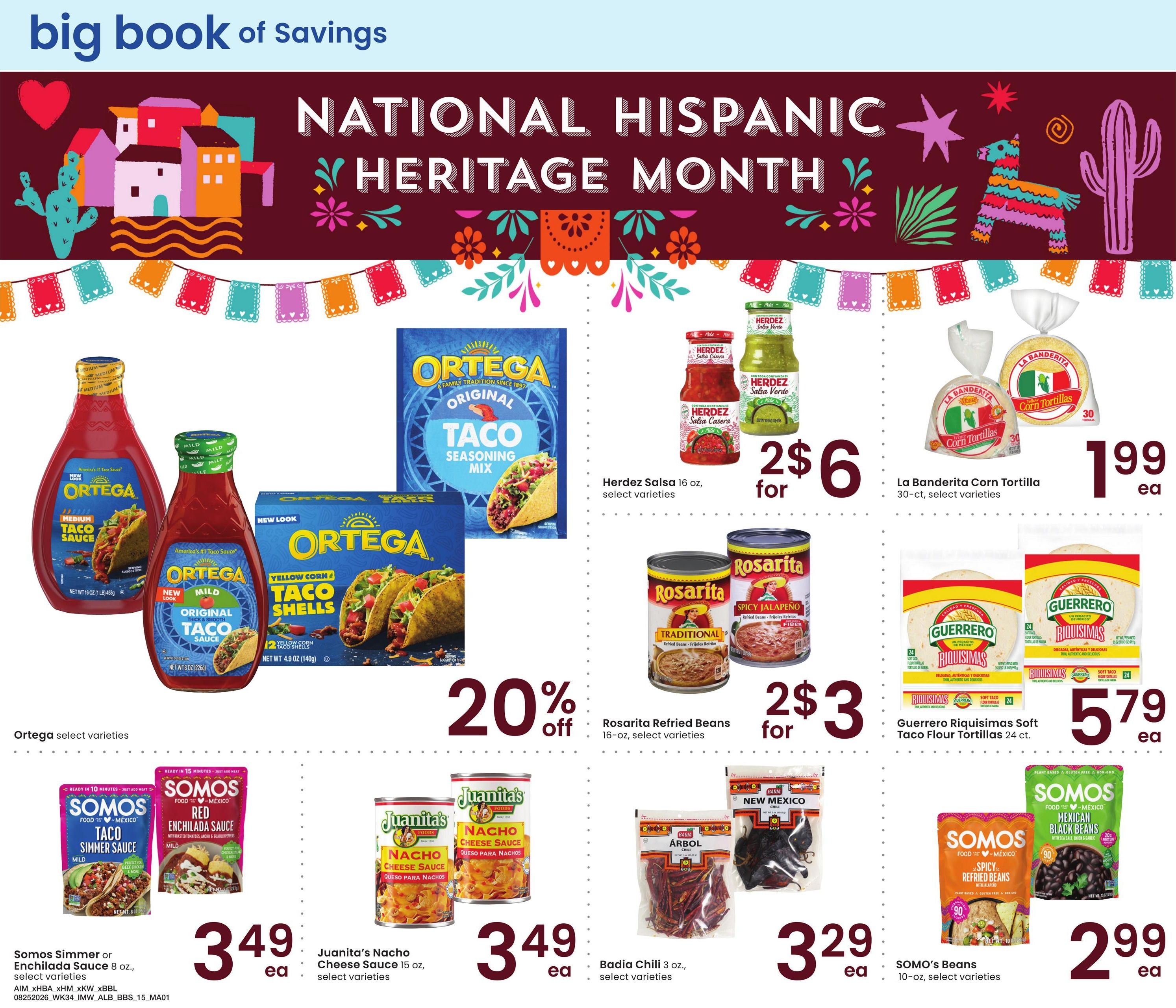Albertsons (Carlin Area, NV) Big Book of Savings Weekly Ad August 25 - September 28, 2026
