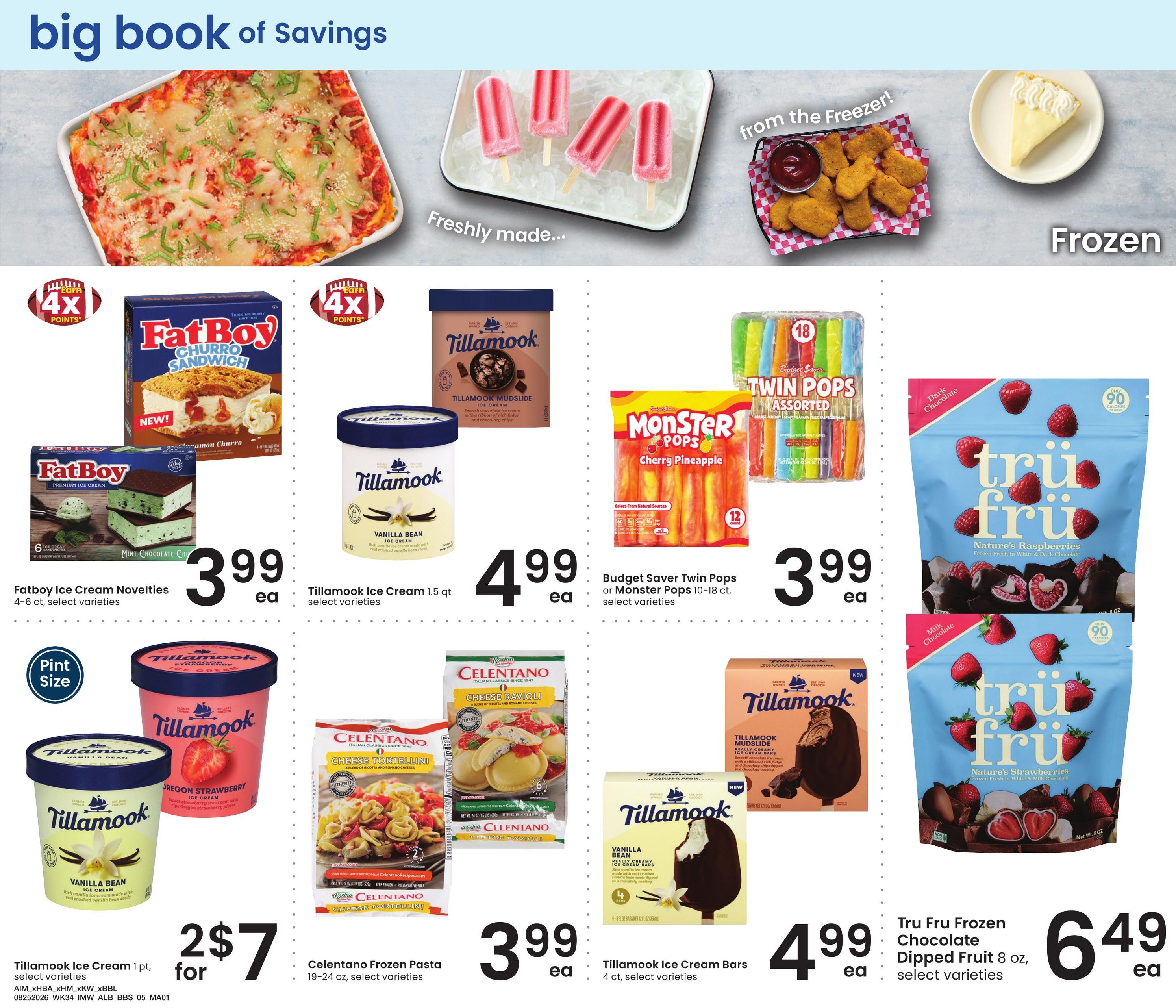 Albertsons (Carlin Area, NV) Big Book of Savings Weekly Ad August 25 - September 28, 2026