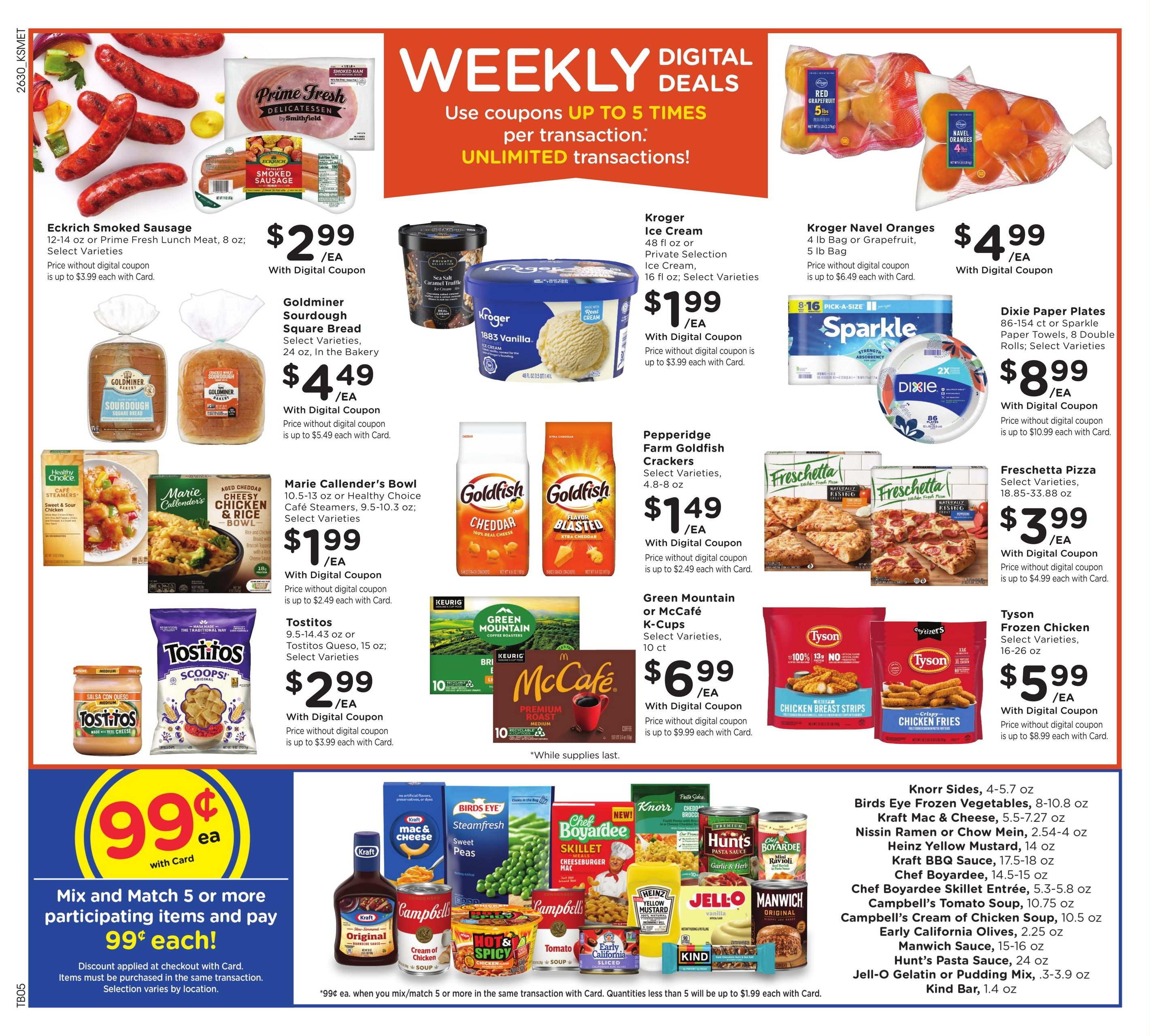 King Soopers (Colorado Springs Area, CO) Weekly Ad August 26 - September 1, 2026