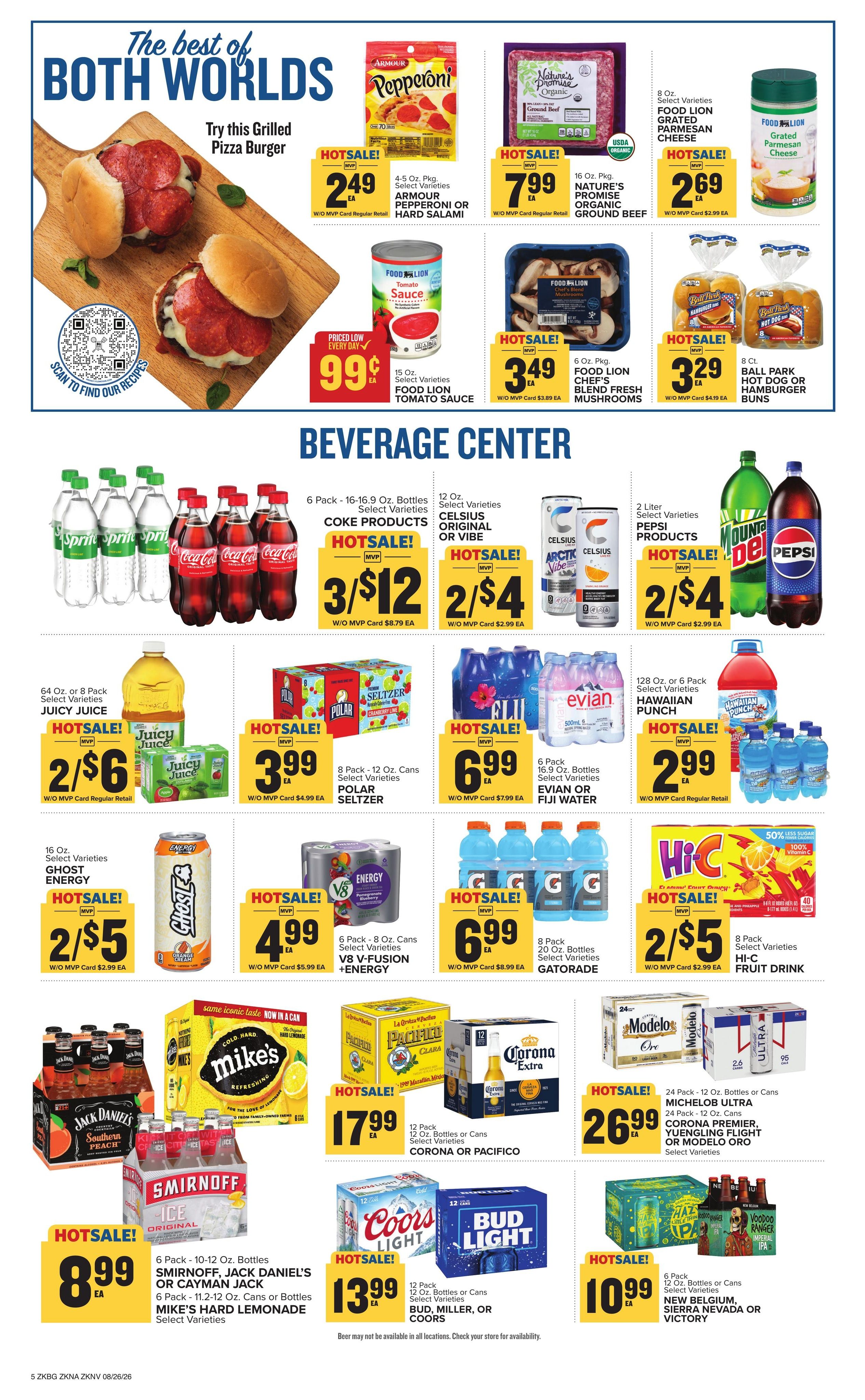 Food Lion (Gracey–Hopkinsville Area, KY) Weekly Ad August 26 - September 1, 2026