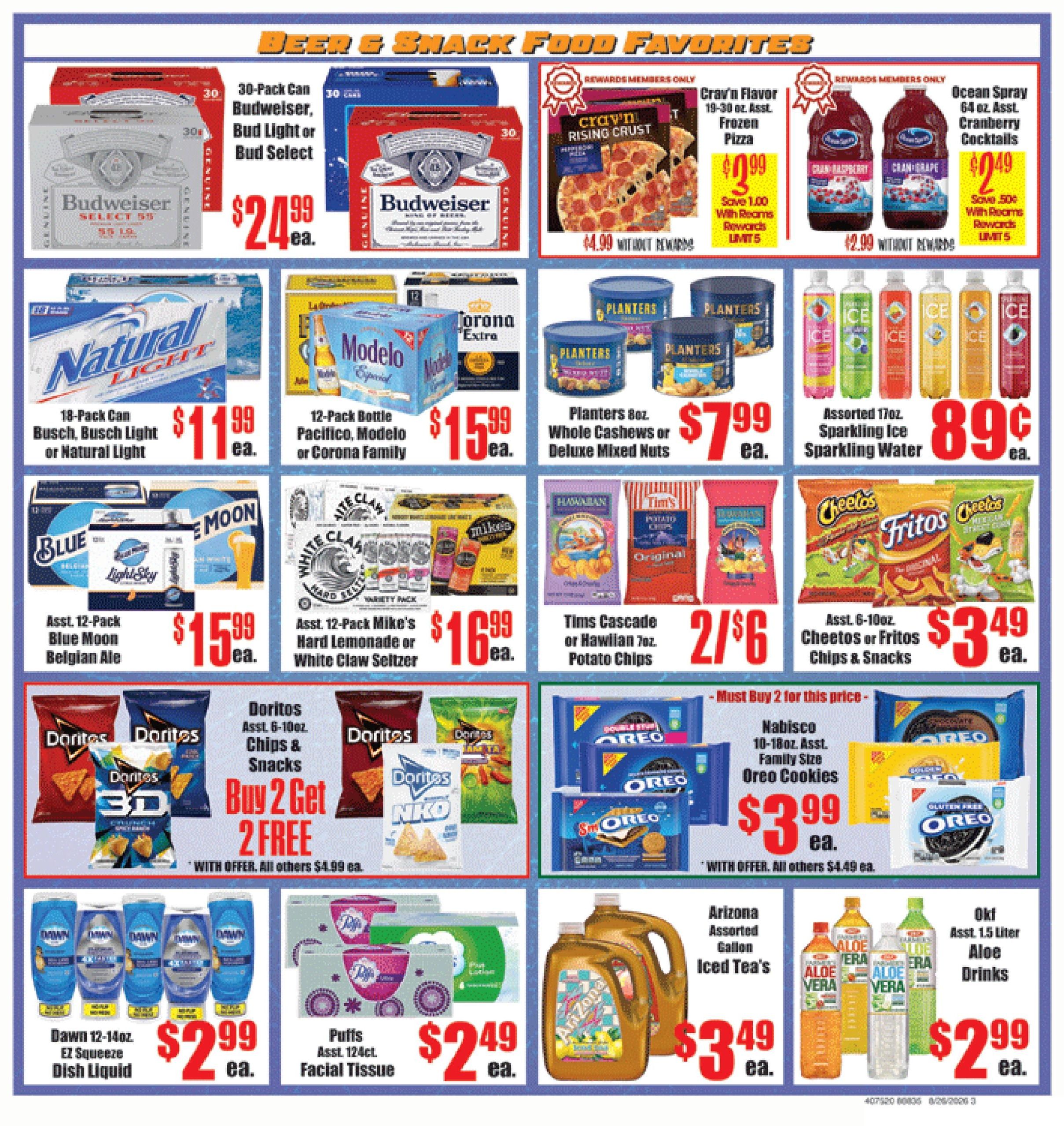 Reams Food Stores (UT) Weekly Ad August 25 - 31, 2026