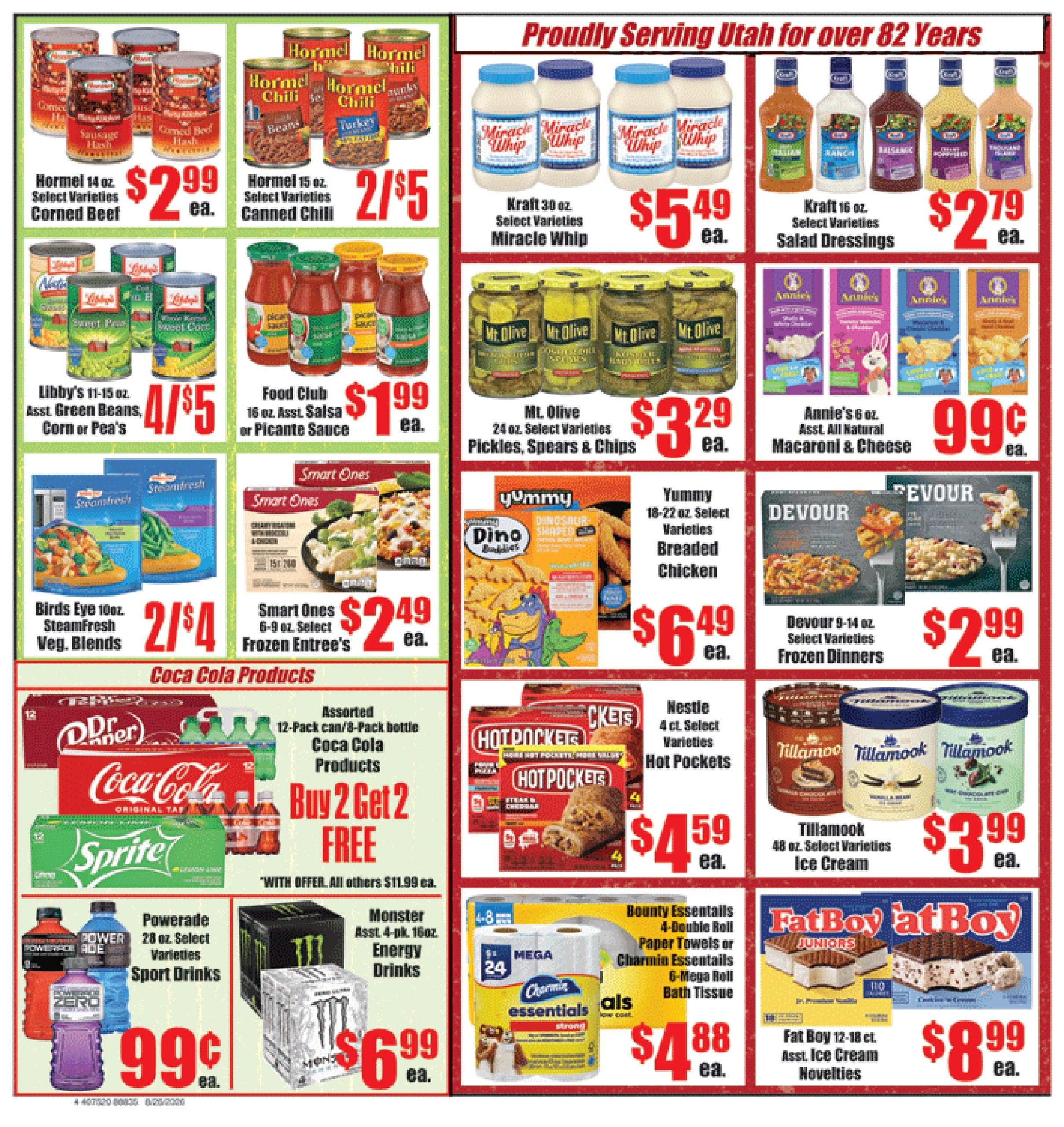 Reams Food Stores (UT) Weekly Ad August 25 - 31, 2026