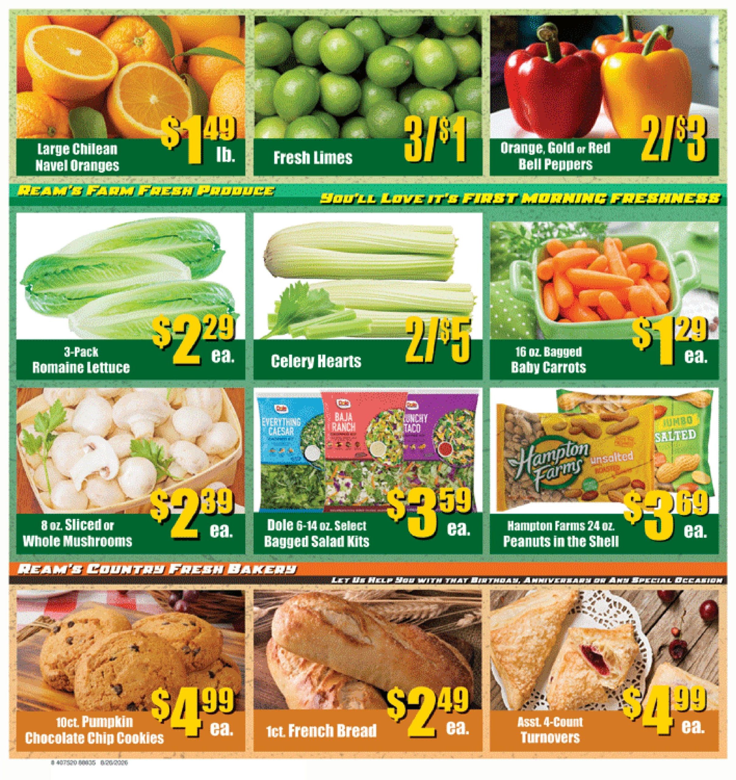 Reams Food Stores (UT) Weekly Ad August 25 - 31, 2026