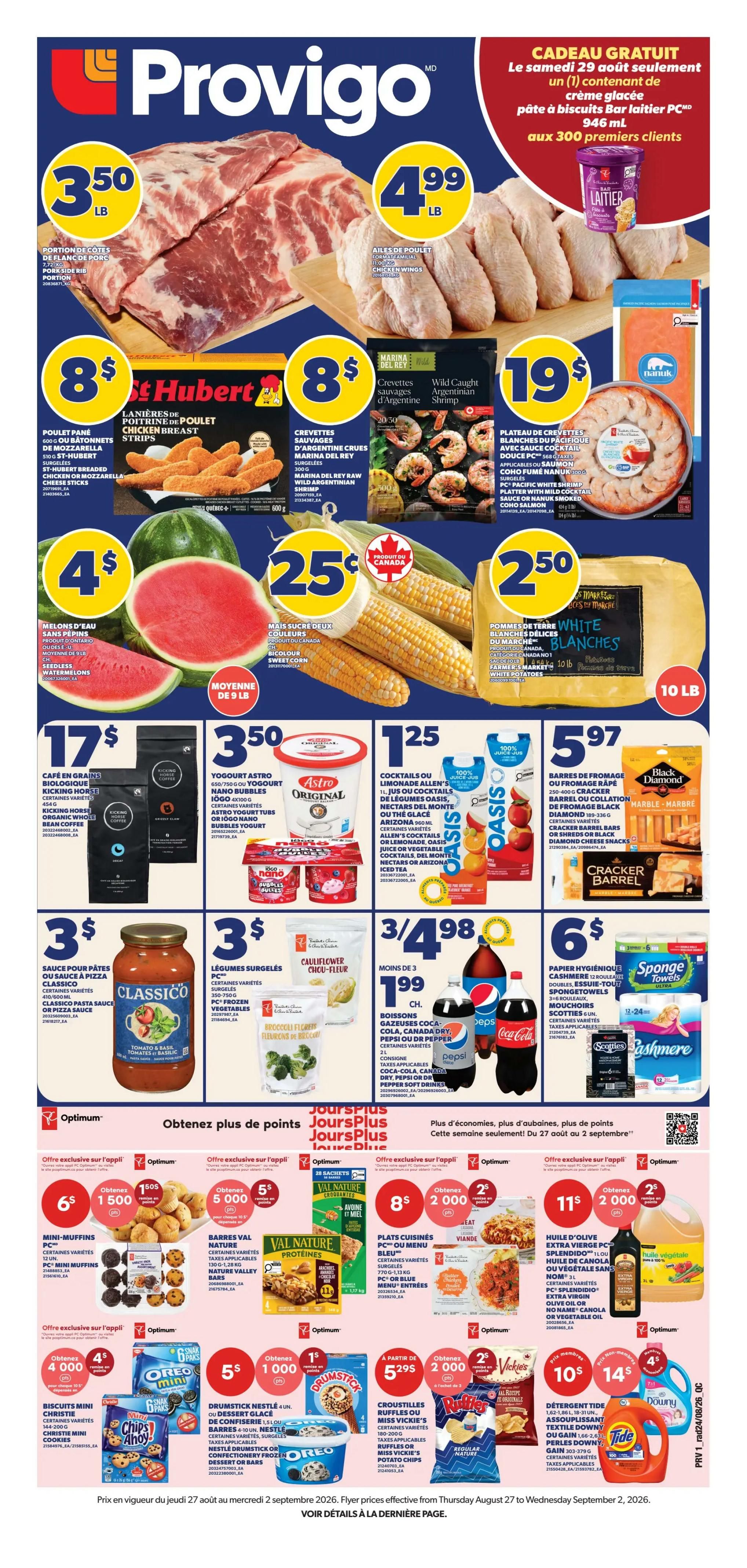 Provigo Flyer August 27 to September 2