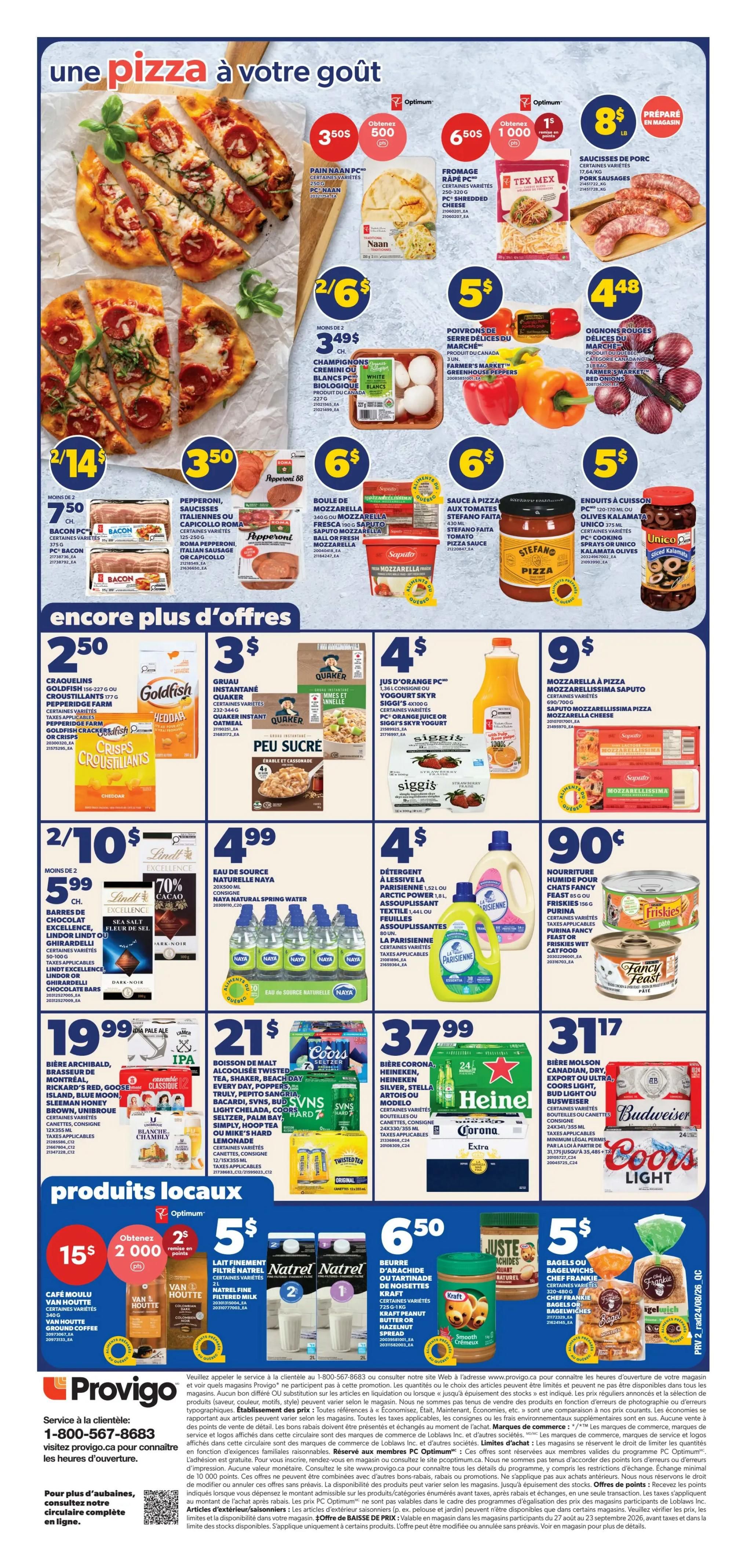 Provigo Flyer August 27 to September 2