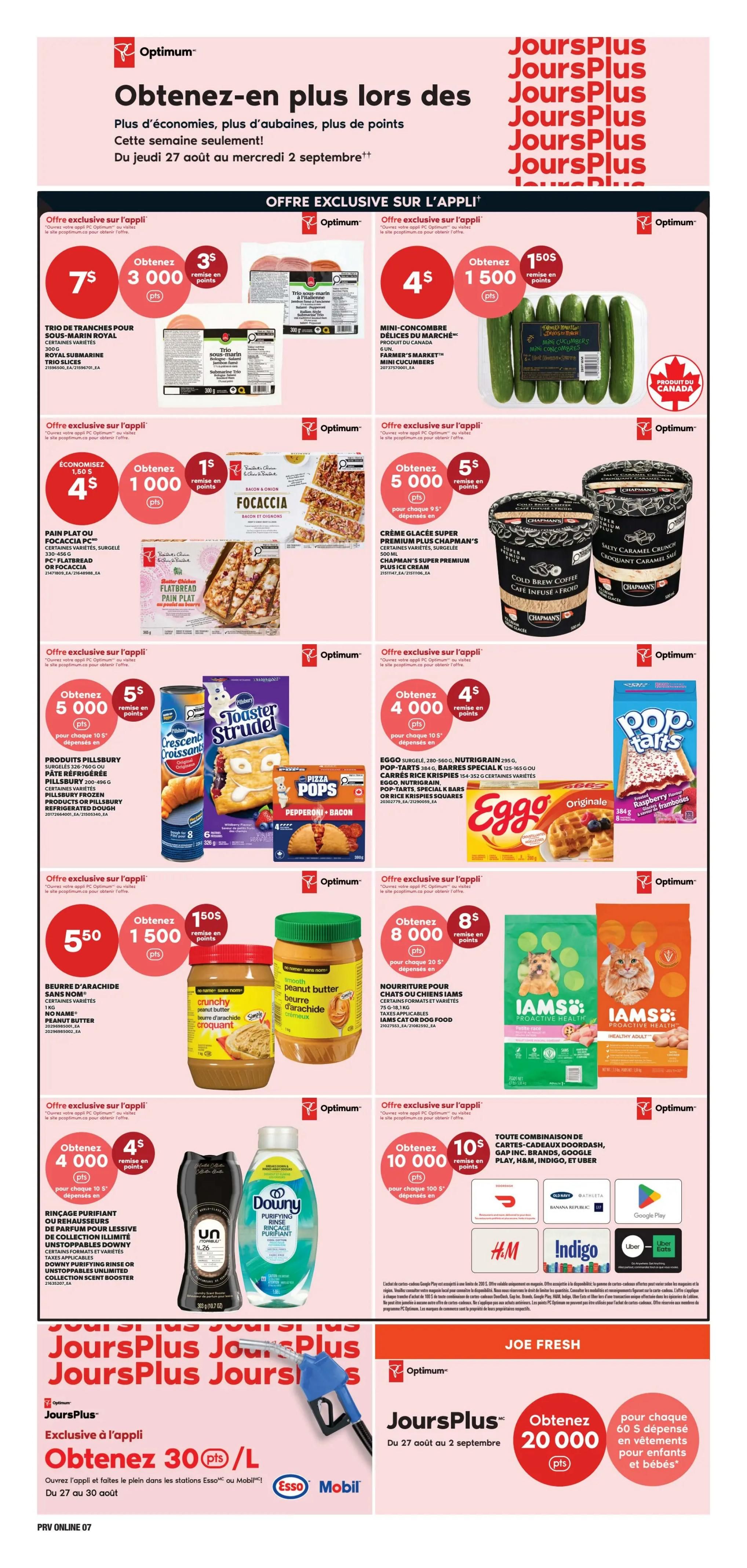 Provigo Flyer August 27 to September 2