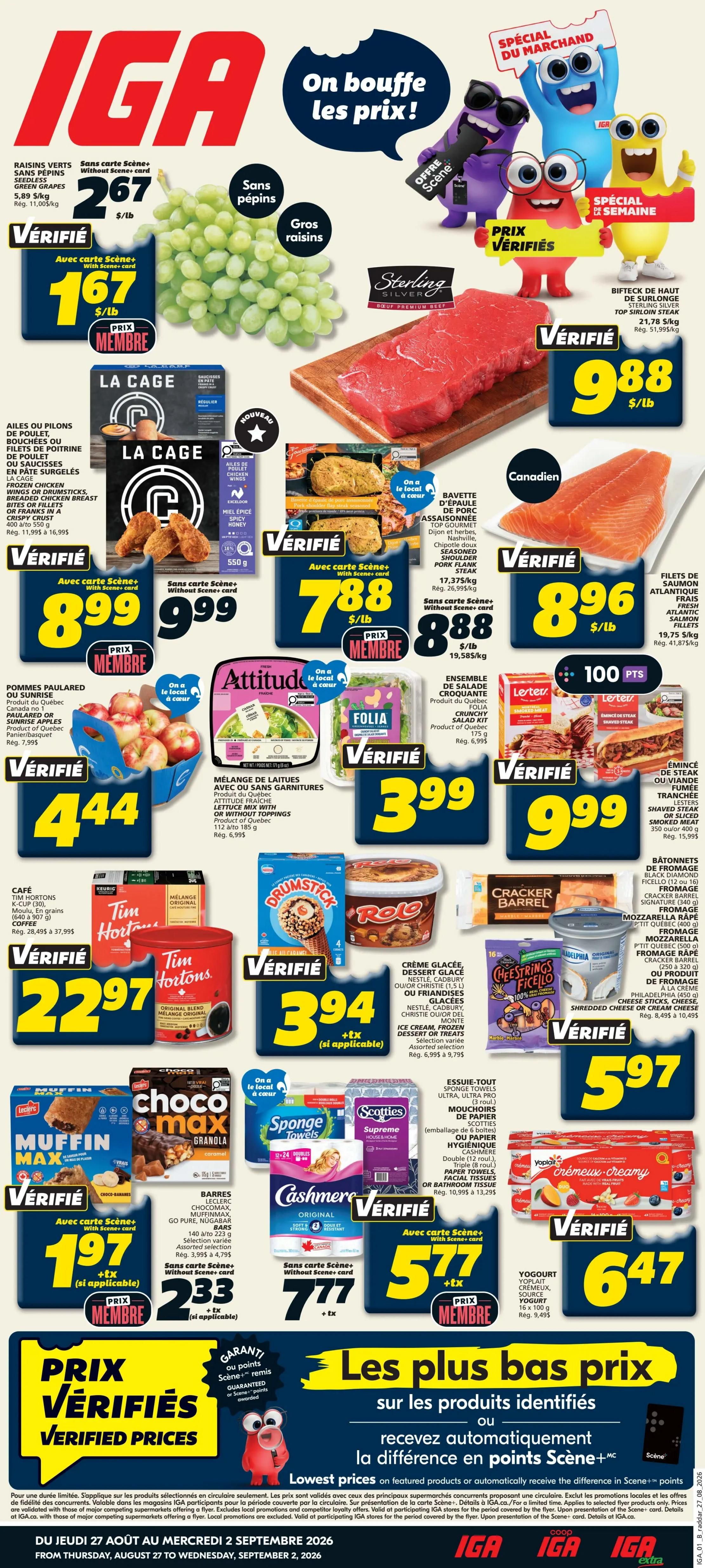 IGA (QC) Flyer August 27 to September 2