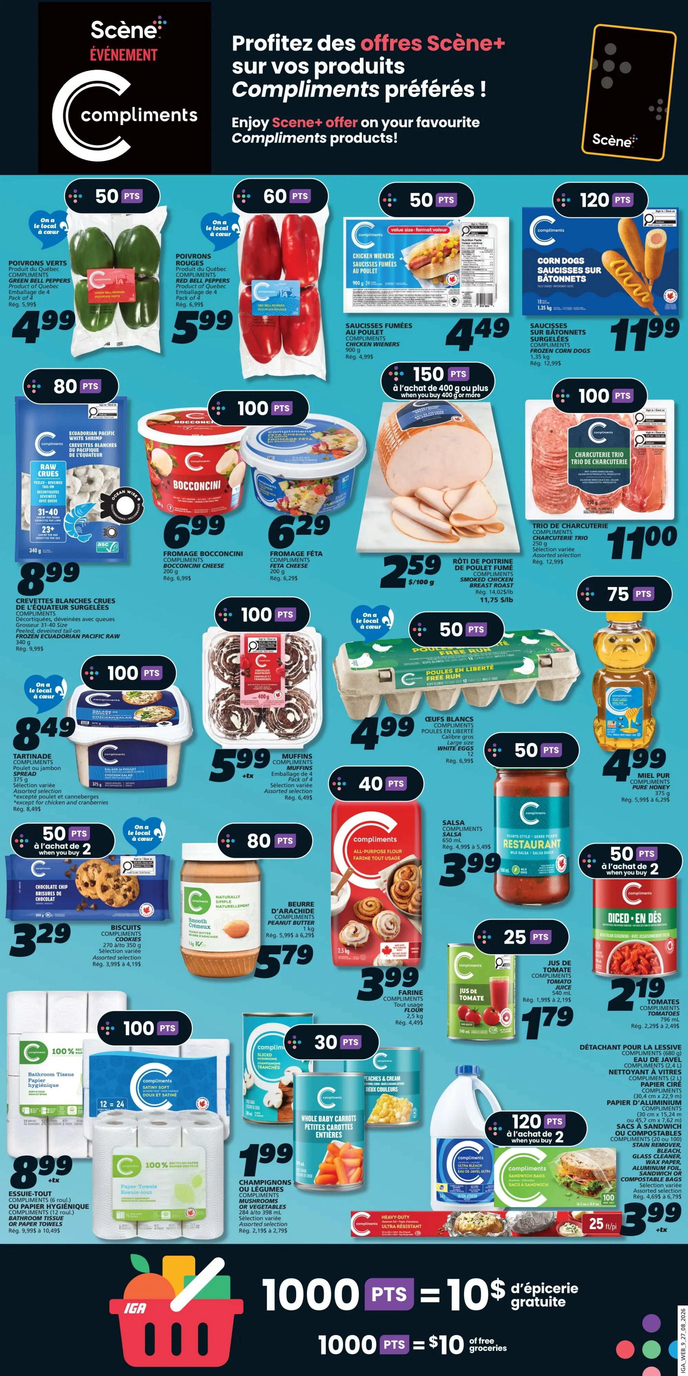 IGA (QC) Flyer August 27 to September 2