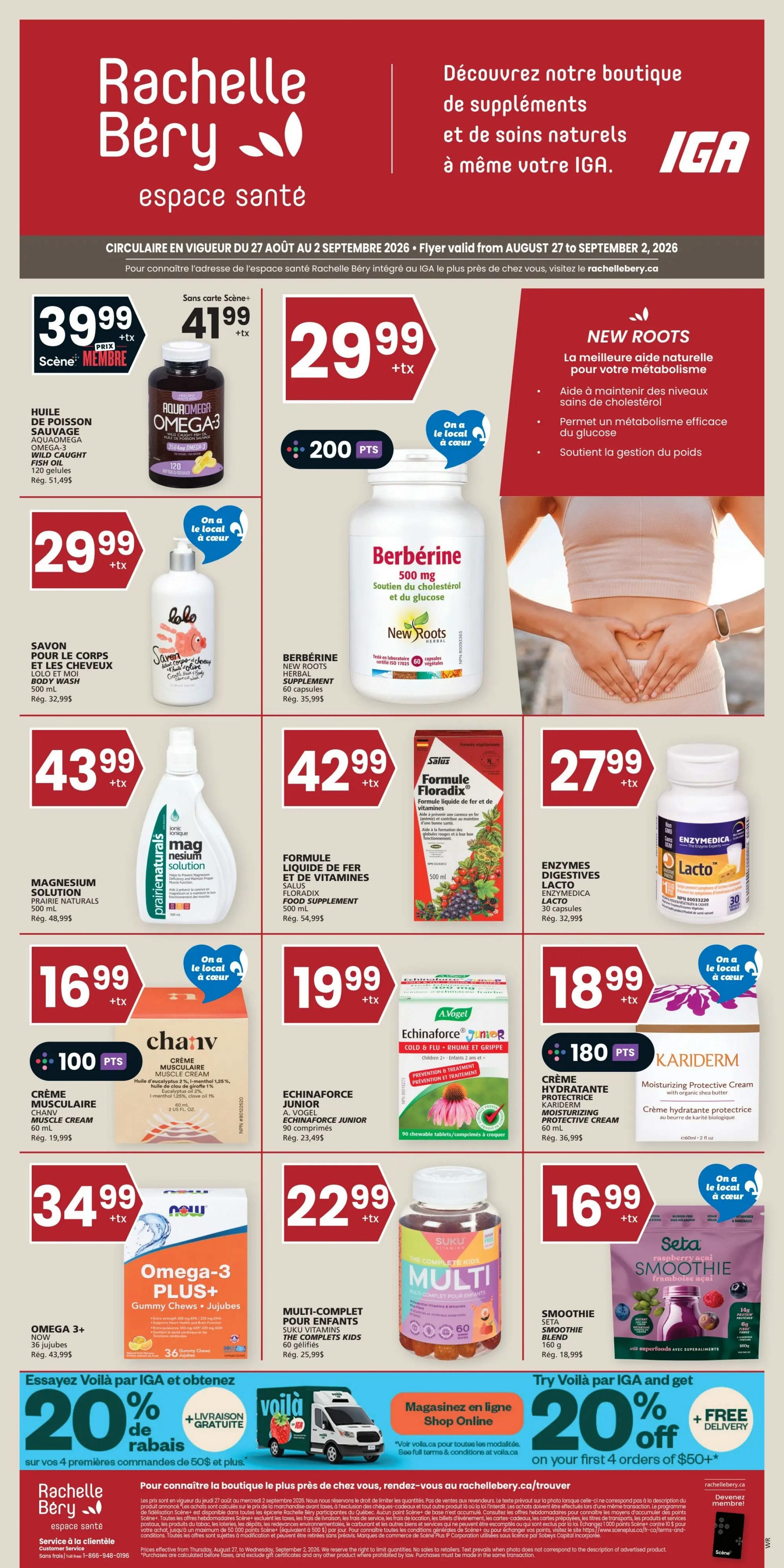 IGA (QC) Flyer August 27 to September 2
