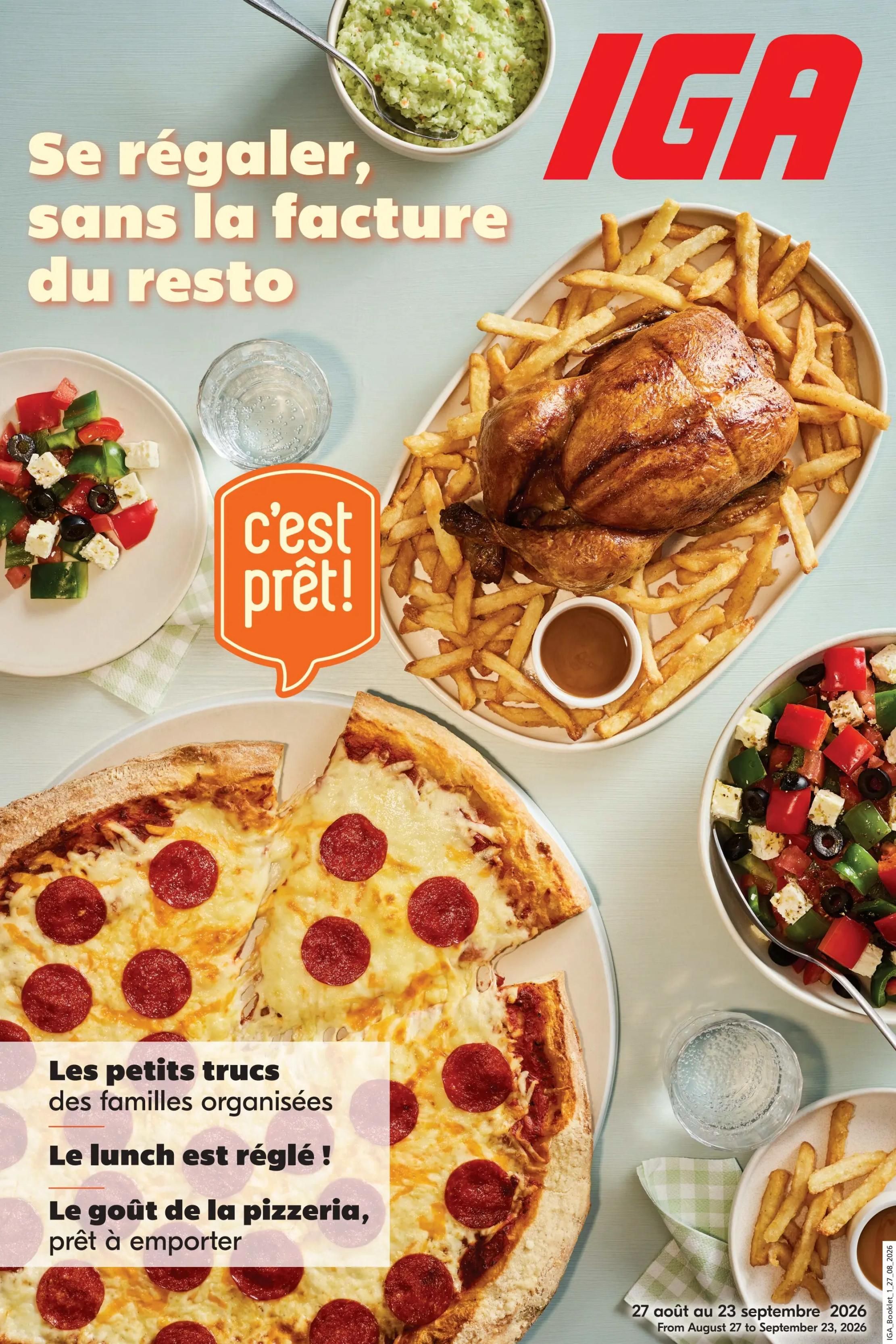 IGA (QC) Flyer August 27 to September 2