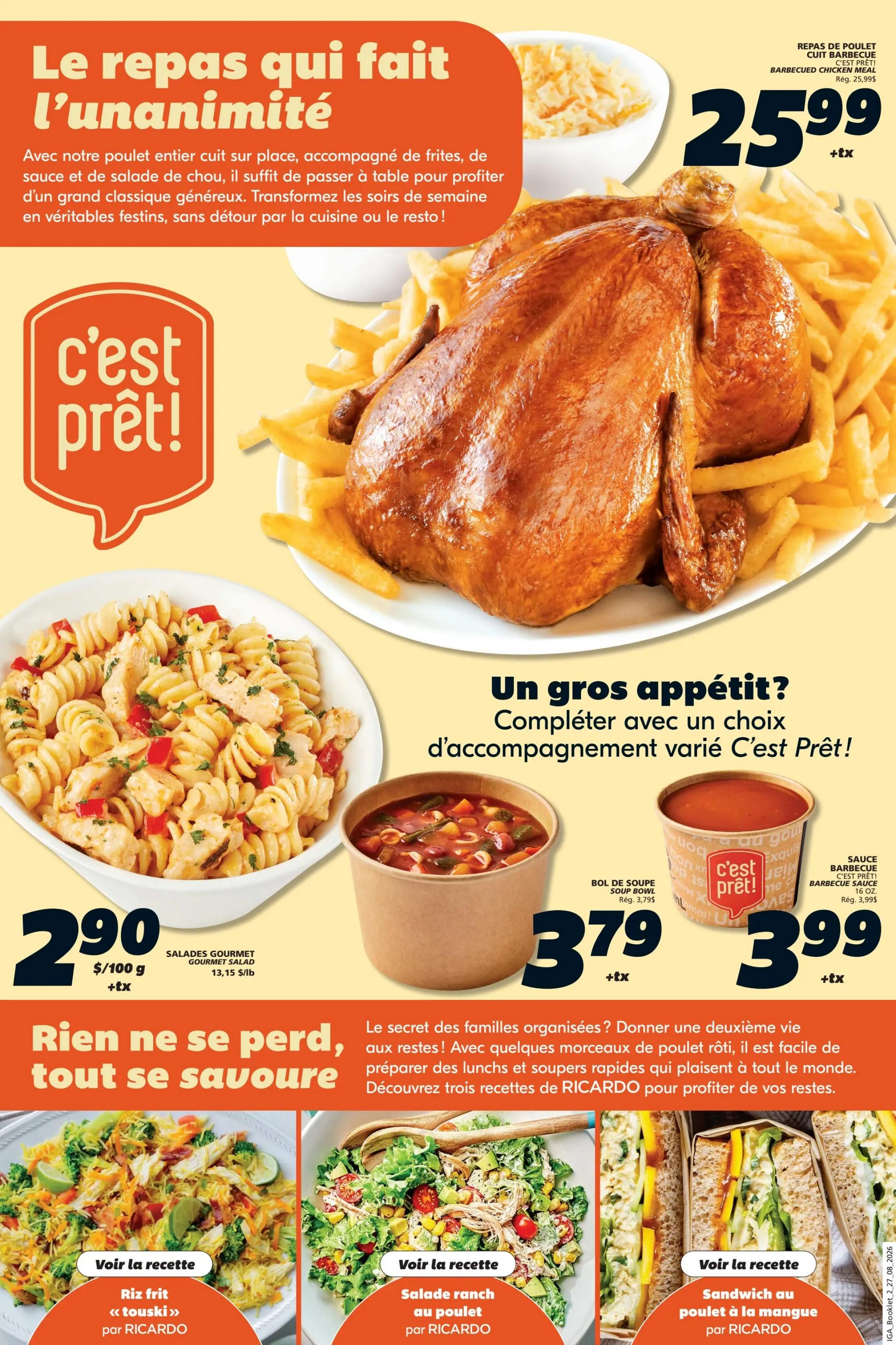 IGA (QC) Flyer August 27 to September 2